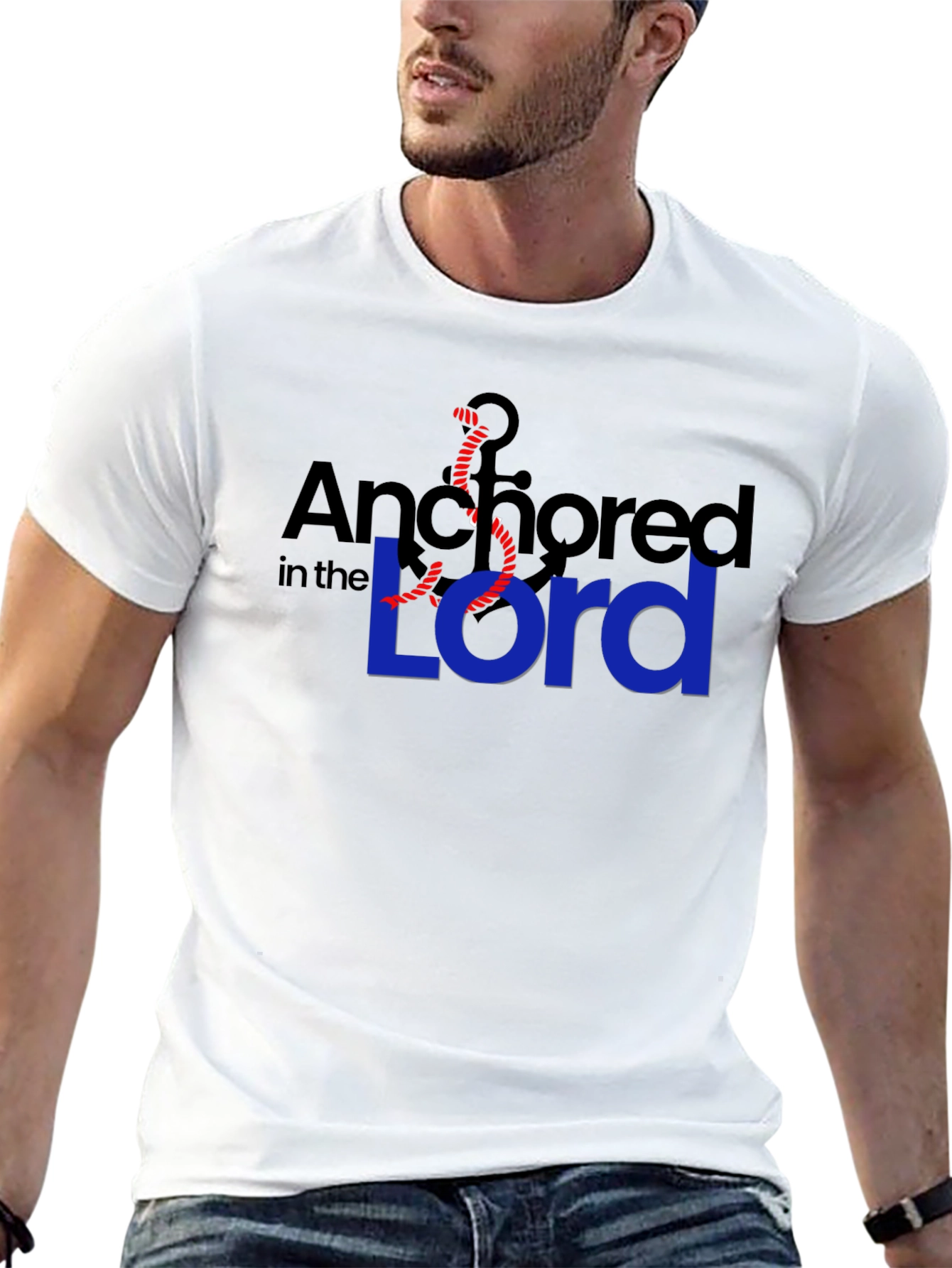 Anchored in the Lord Christian T-Shirt