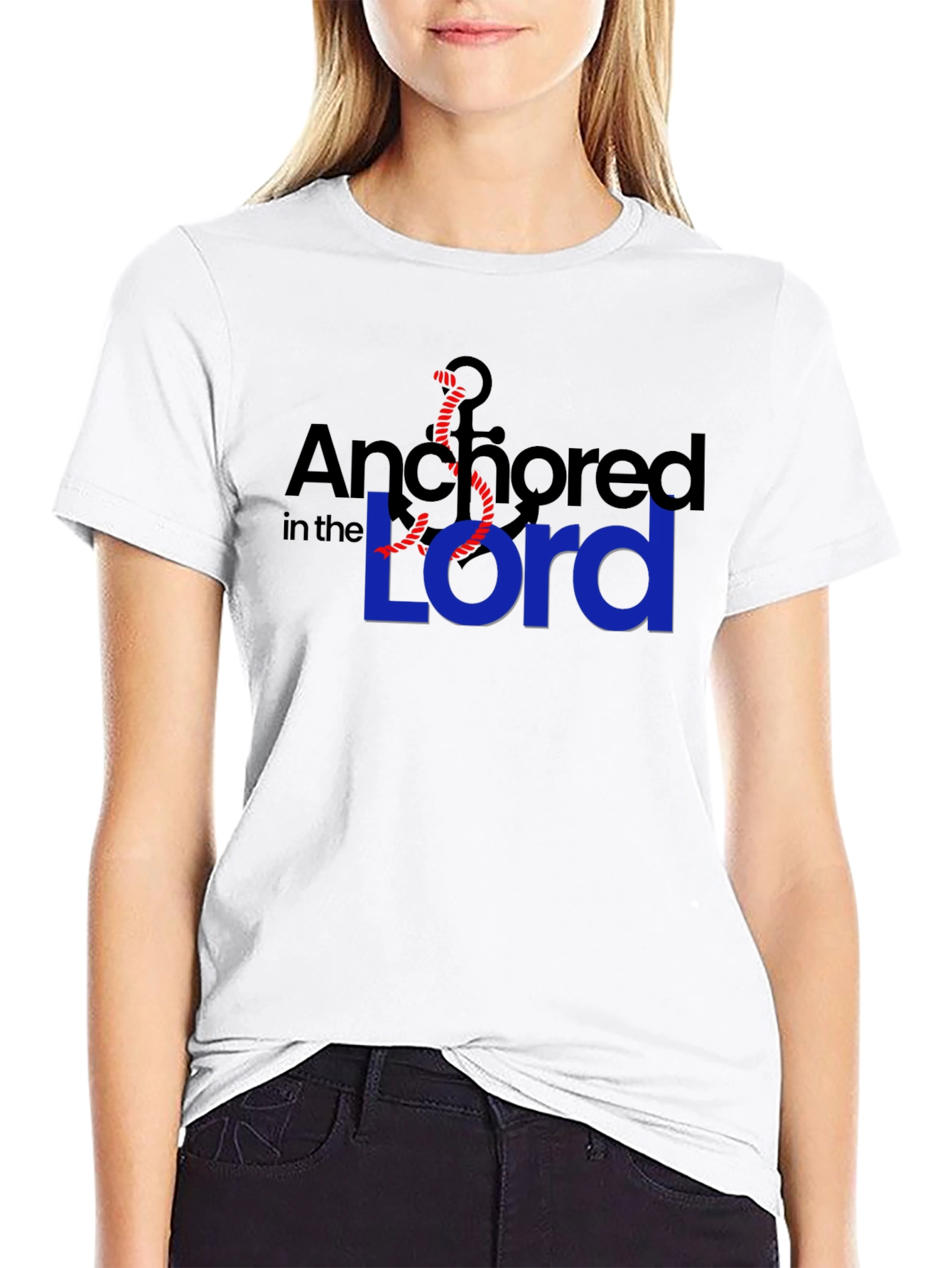 Anchored in the Lord Christian T-Shirt