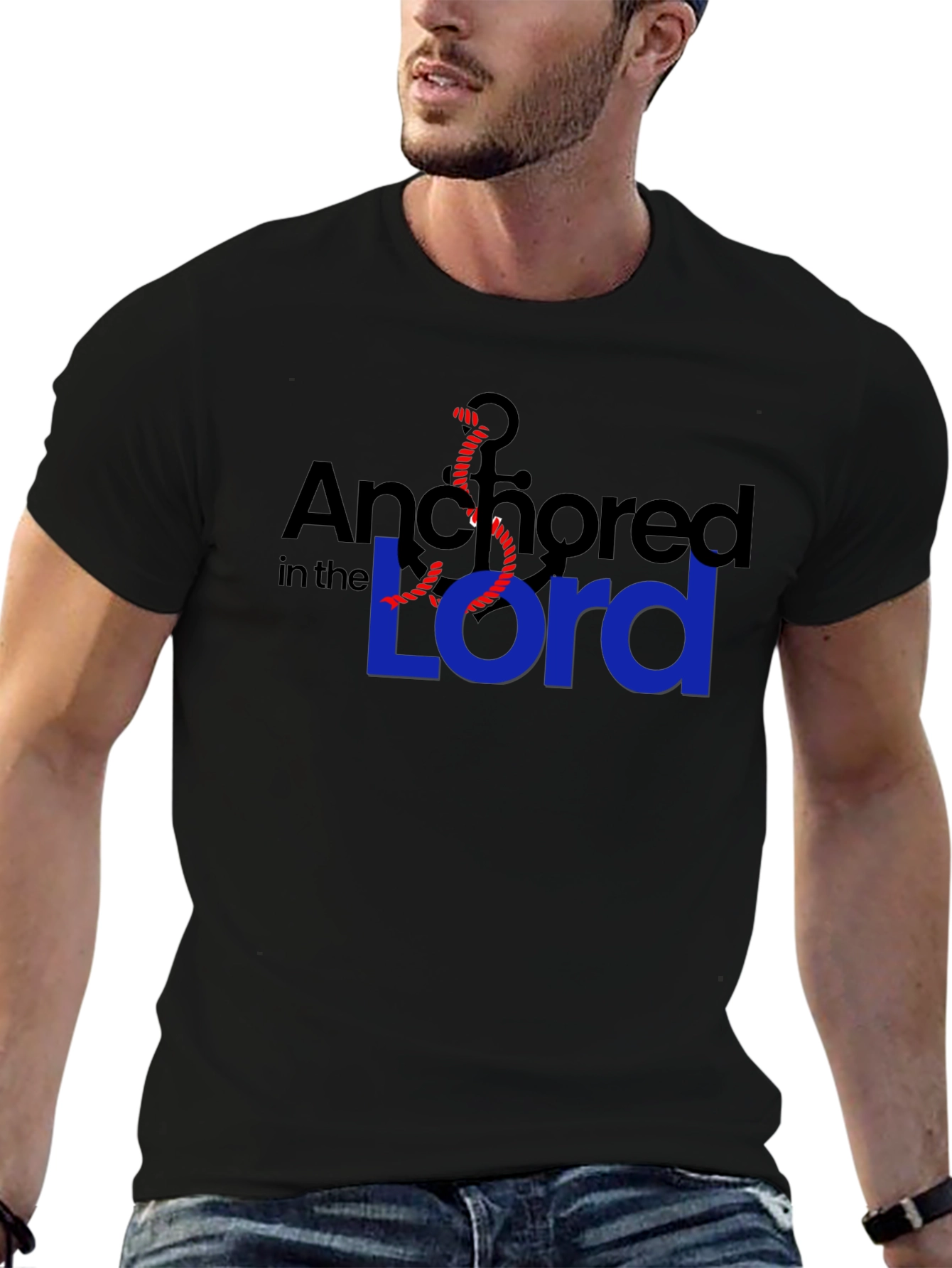 Anchored in the Lord Christian T-Shirt