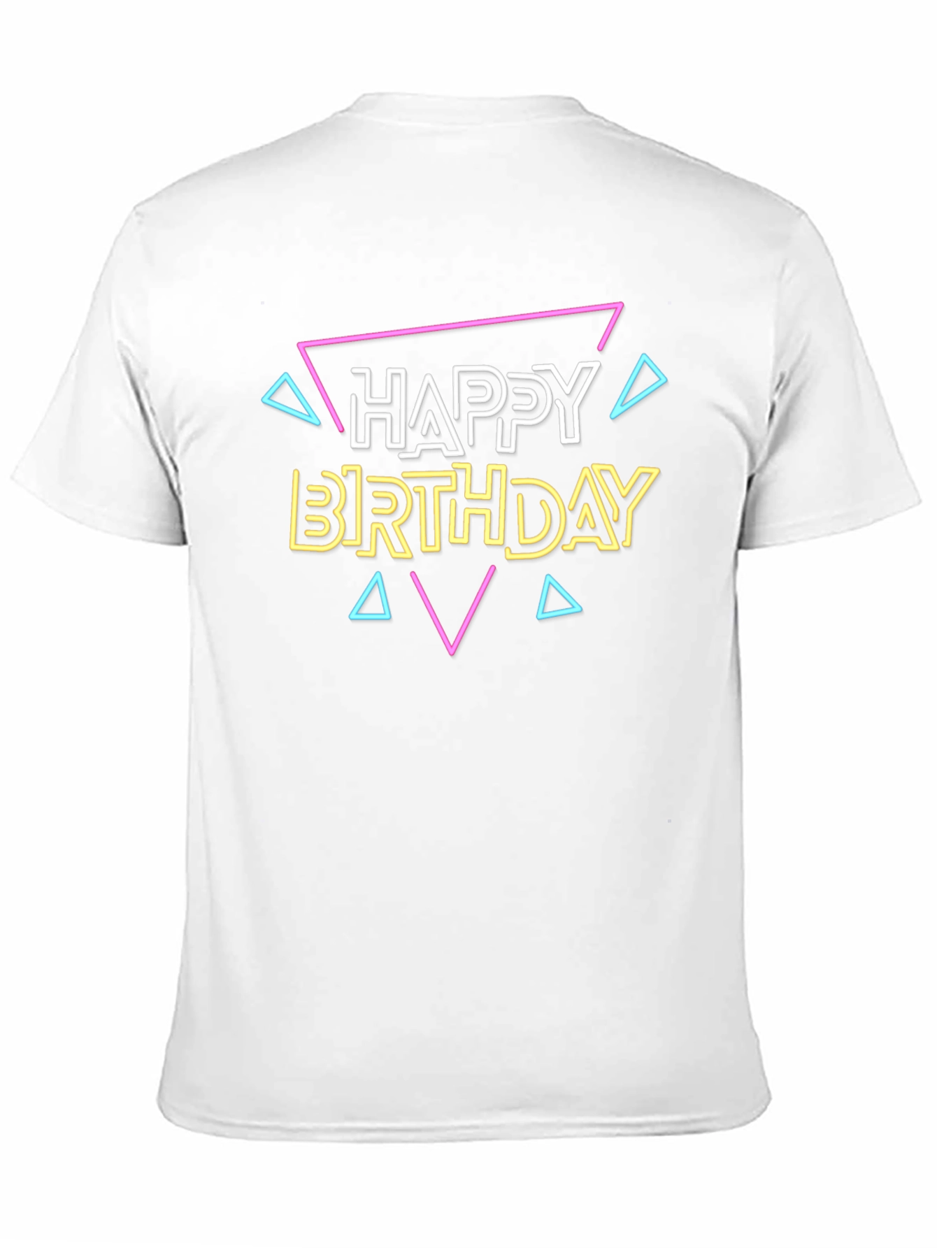 Retro Happy Birthday Graphic T-Shirt