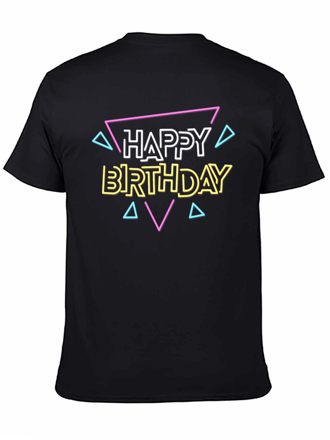Retro Happy Birthday Graphic T-Shirt