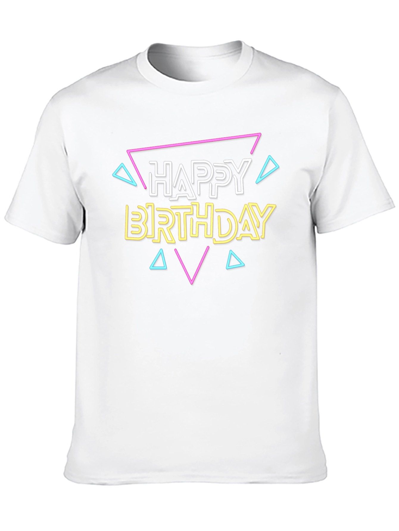 Retro Happy Birthday Graphic T-Shirt