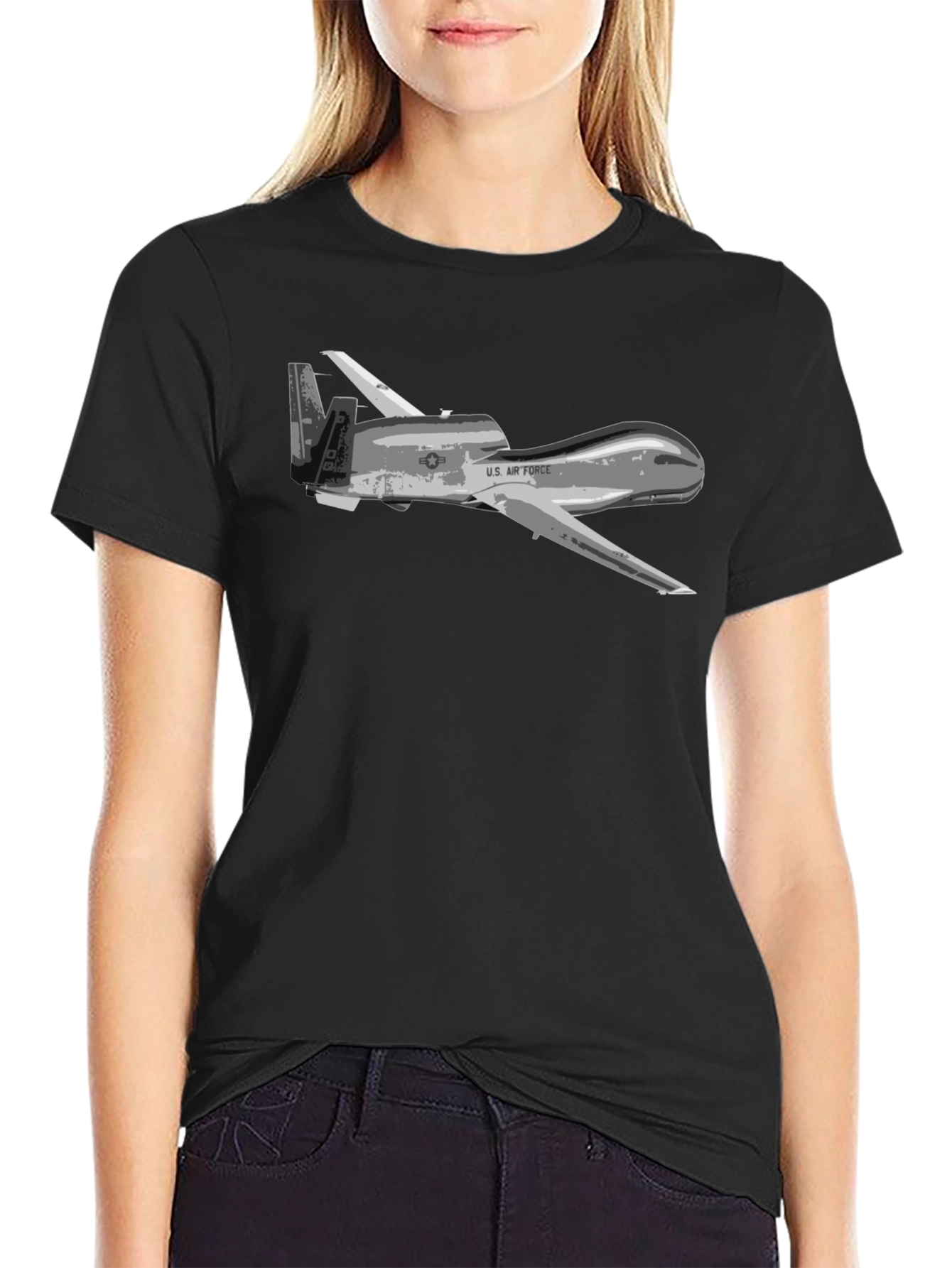 U.S. Air Force Drone Graphic T-Shirt