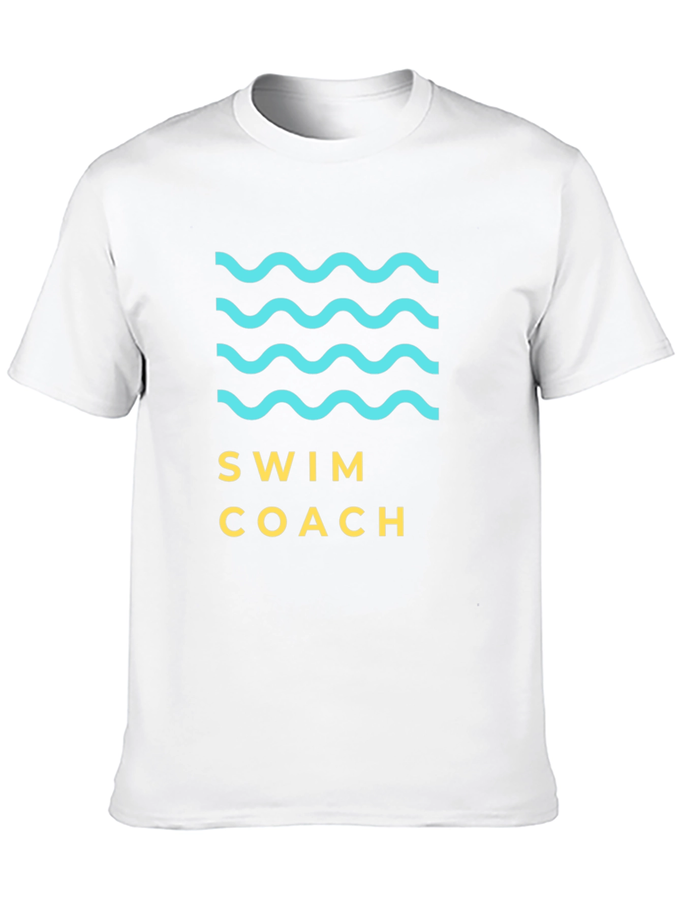 Swim Coach Graphic Tee - Stylish & Comfortable