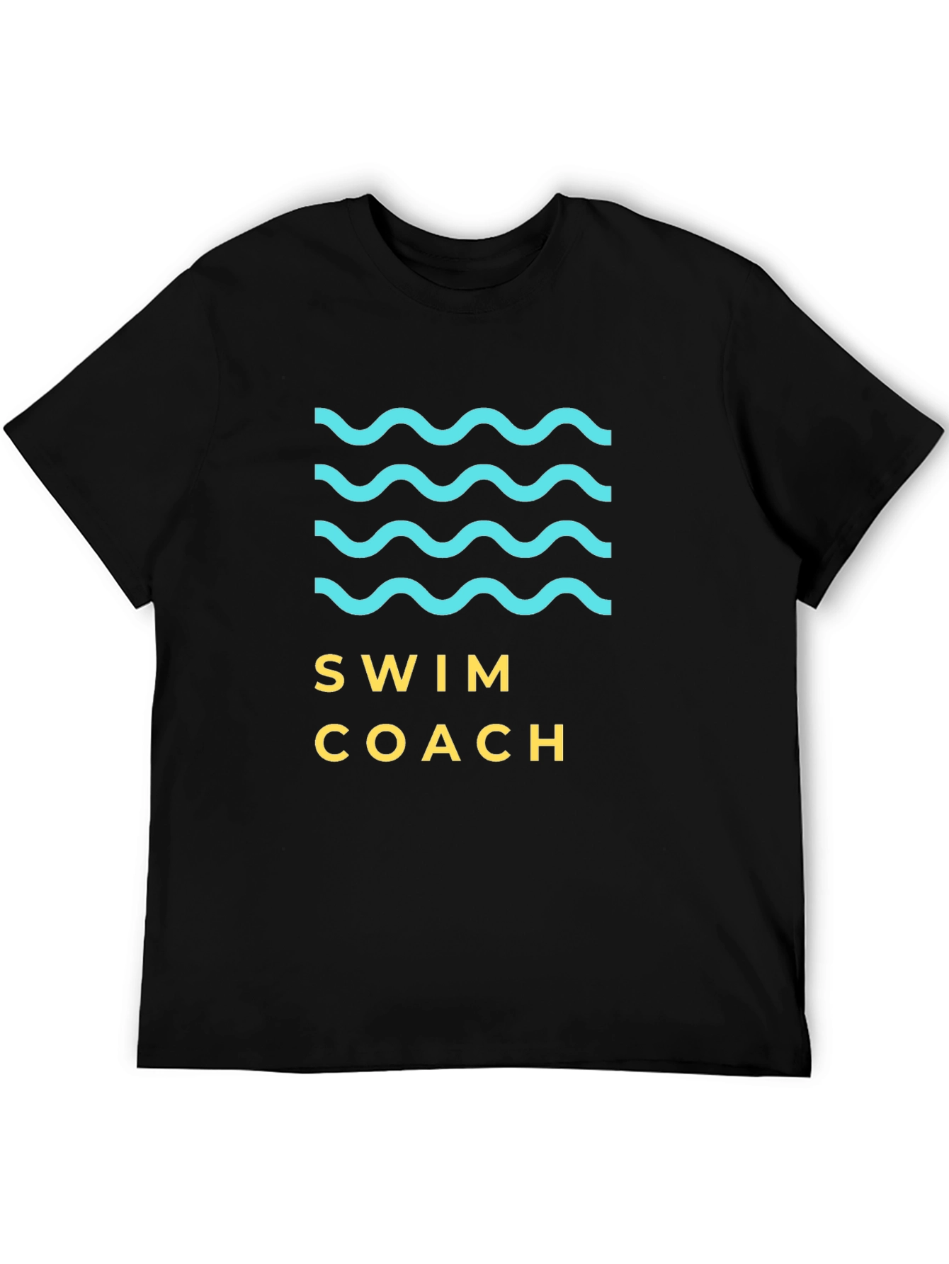 Swim Coach Graphic Tee - Stylish & Comfortable