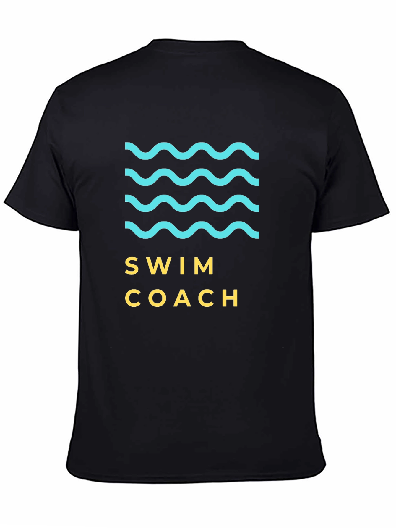 Swim Coach Graphic Tee - Stylish & Comfortable