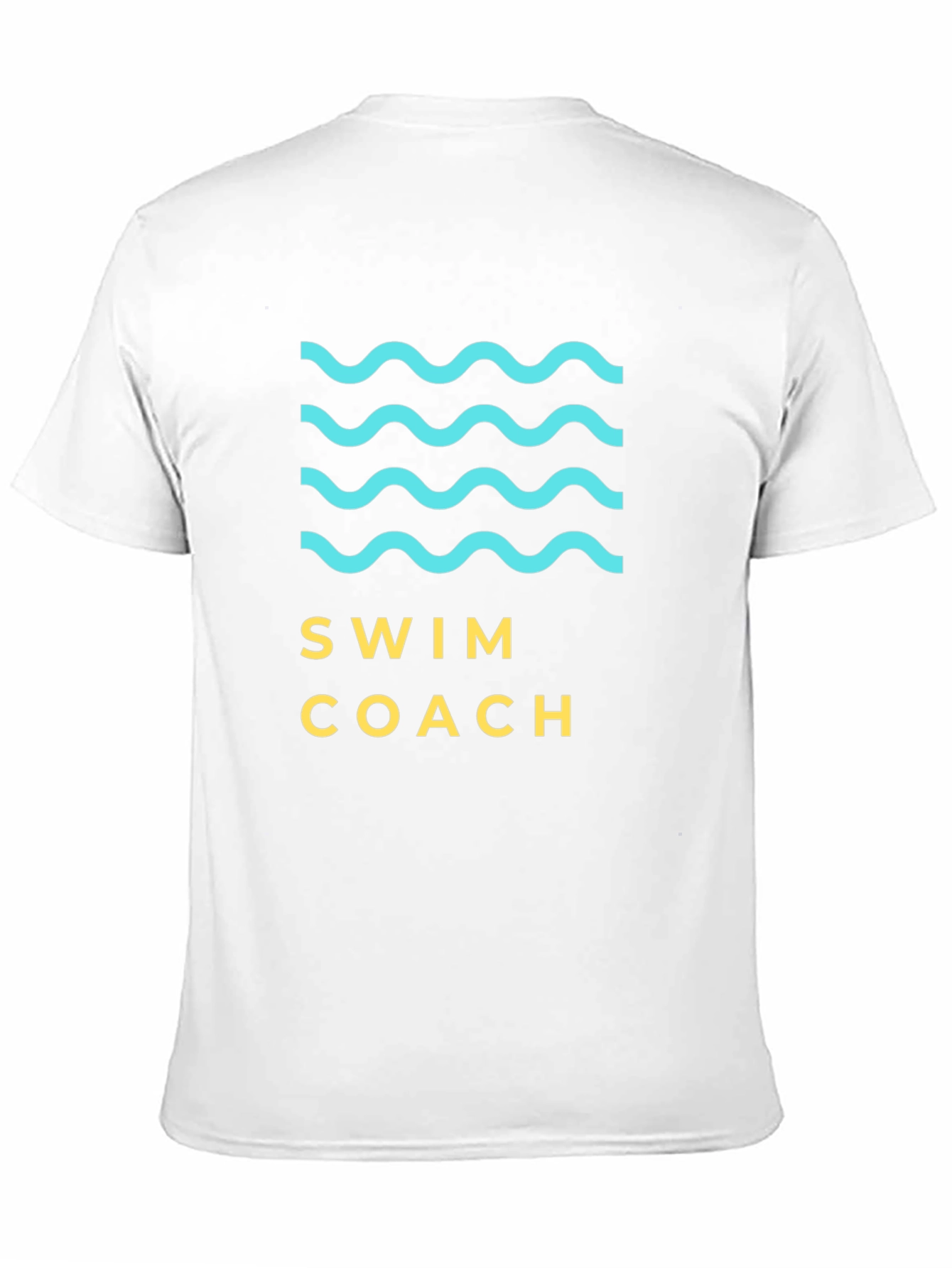 Swim Coach Graphic Tee - Stylish & Comfortable
