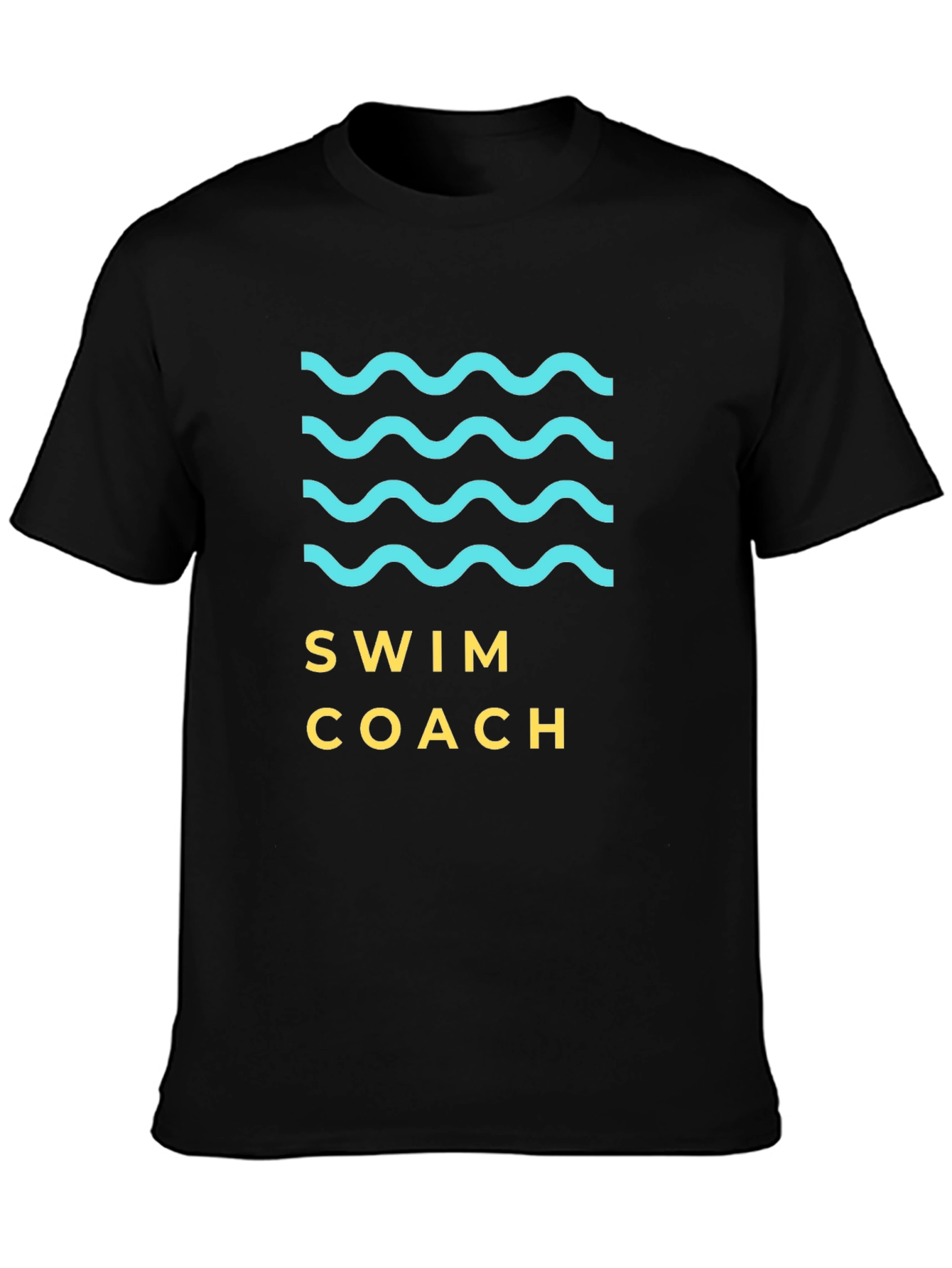 Swim Coach Graphic Tee - Stylish & Comfortable