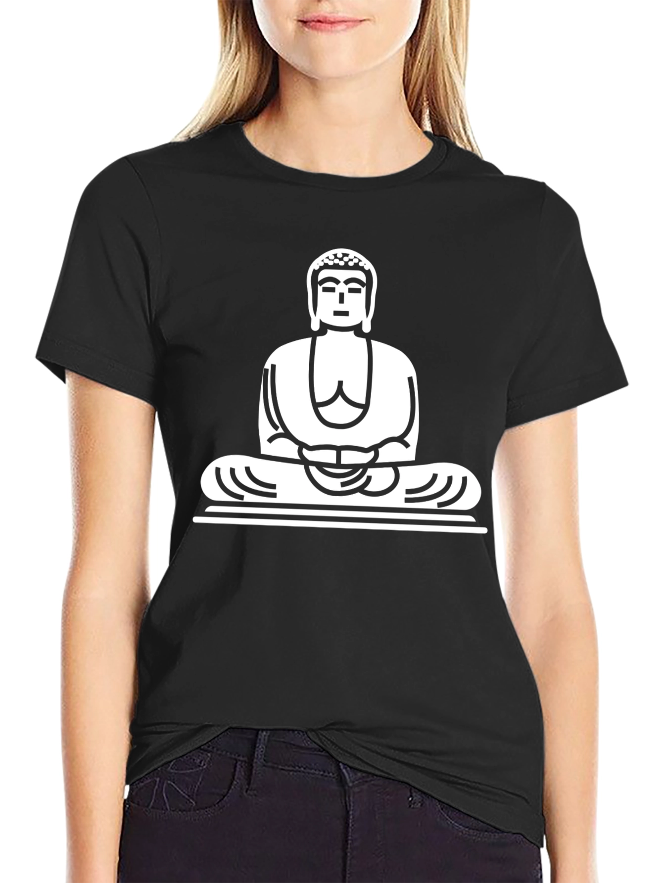 Buddha Graphic Tee - Meditation Zen Style