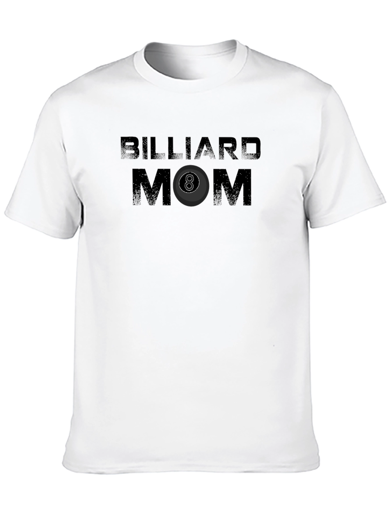 Billiard Mom Graphic T-Shirt - Black