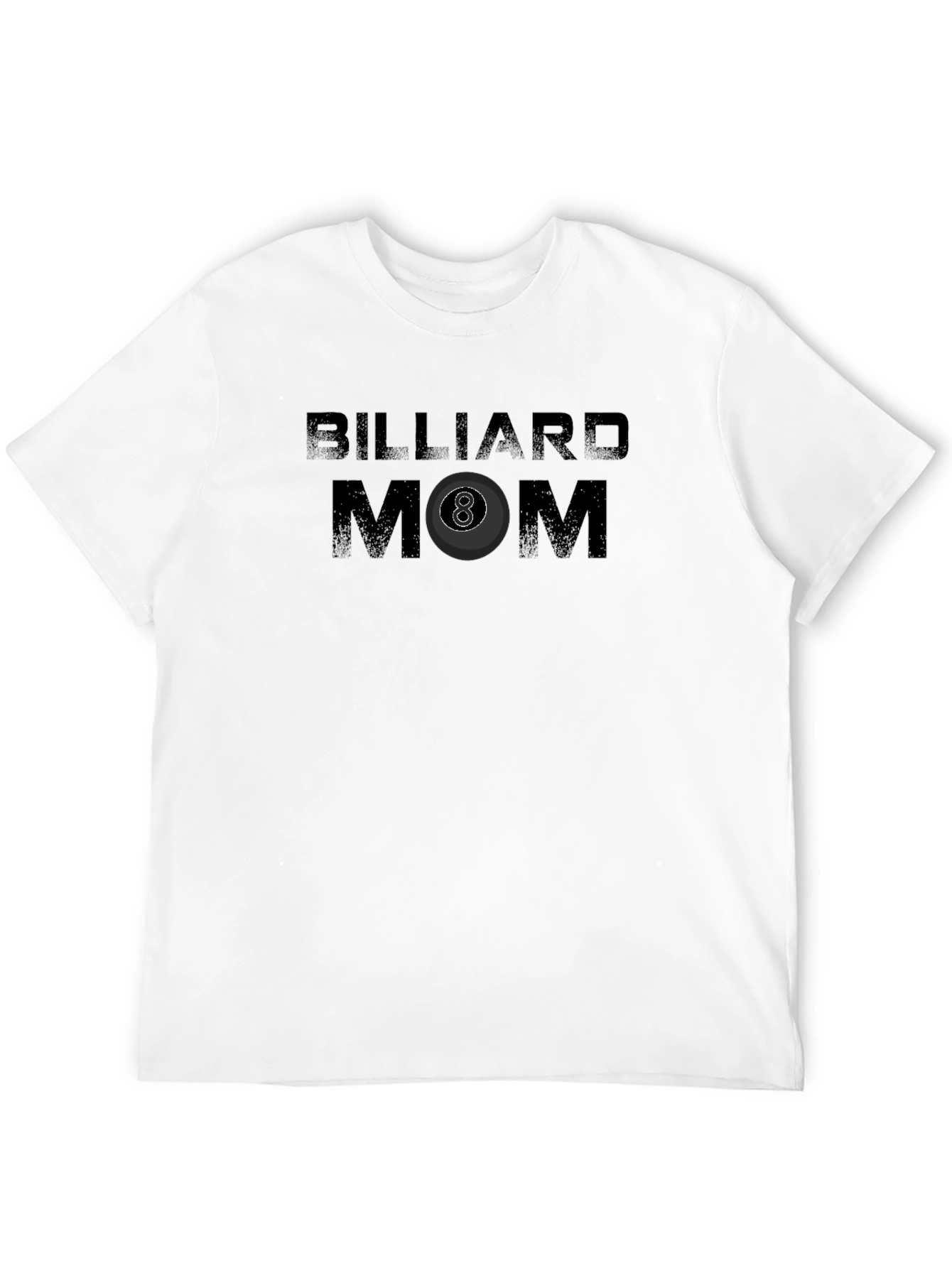 Billiard Mom Graphic T-Shirt - Black