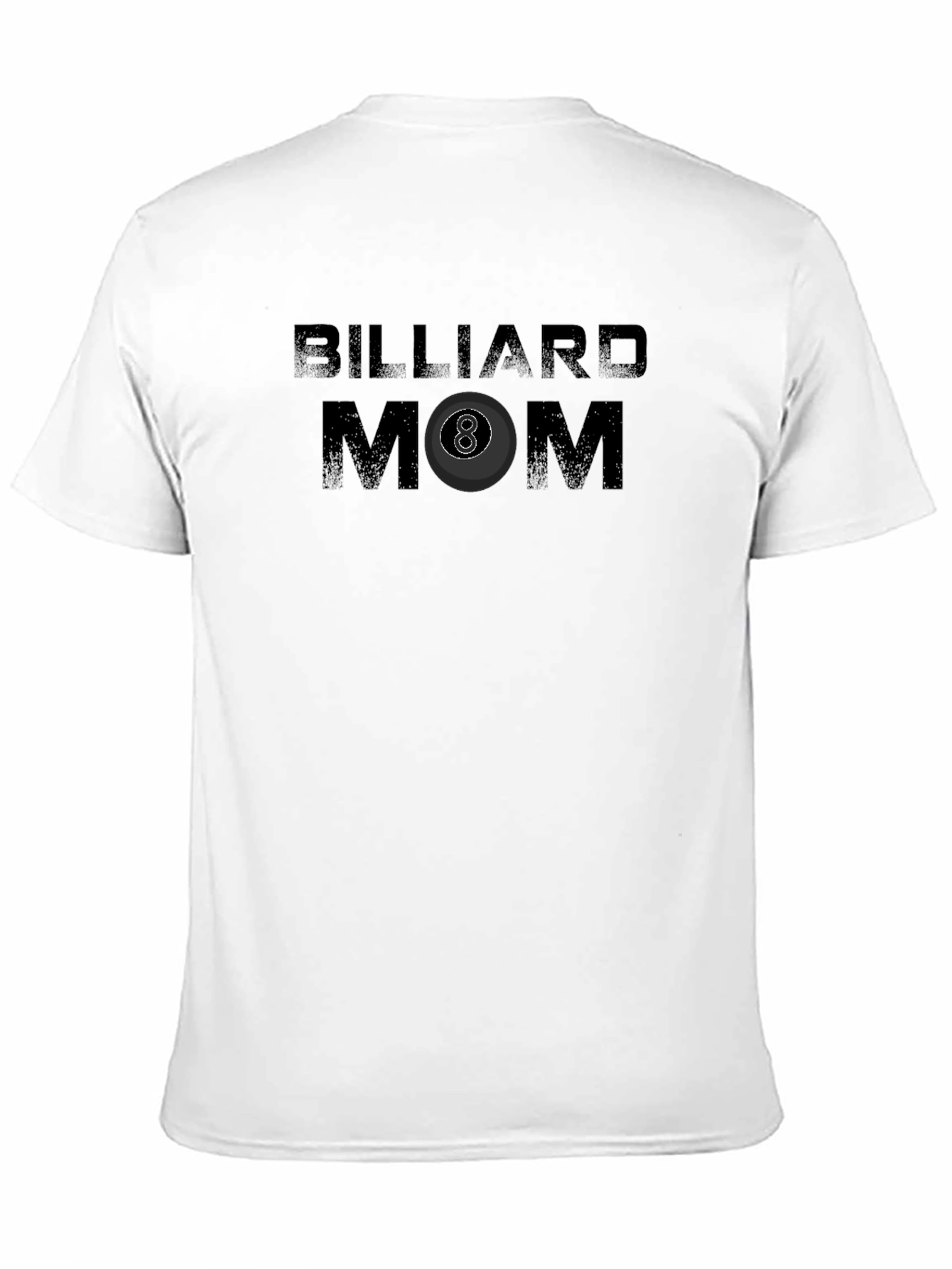 Billiard Mom Graphic T-Shirt - Black