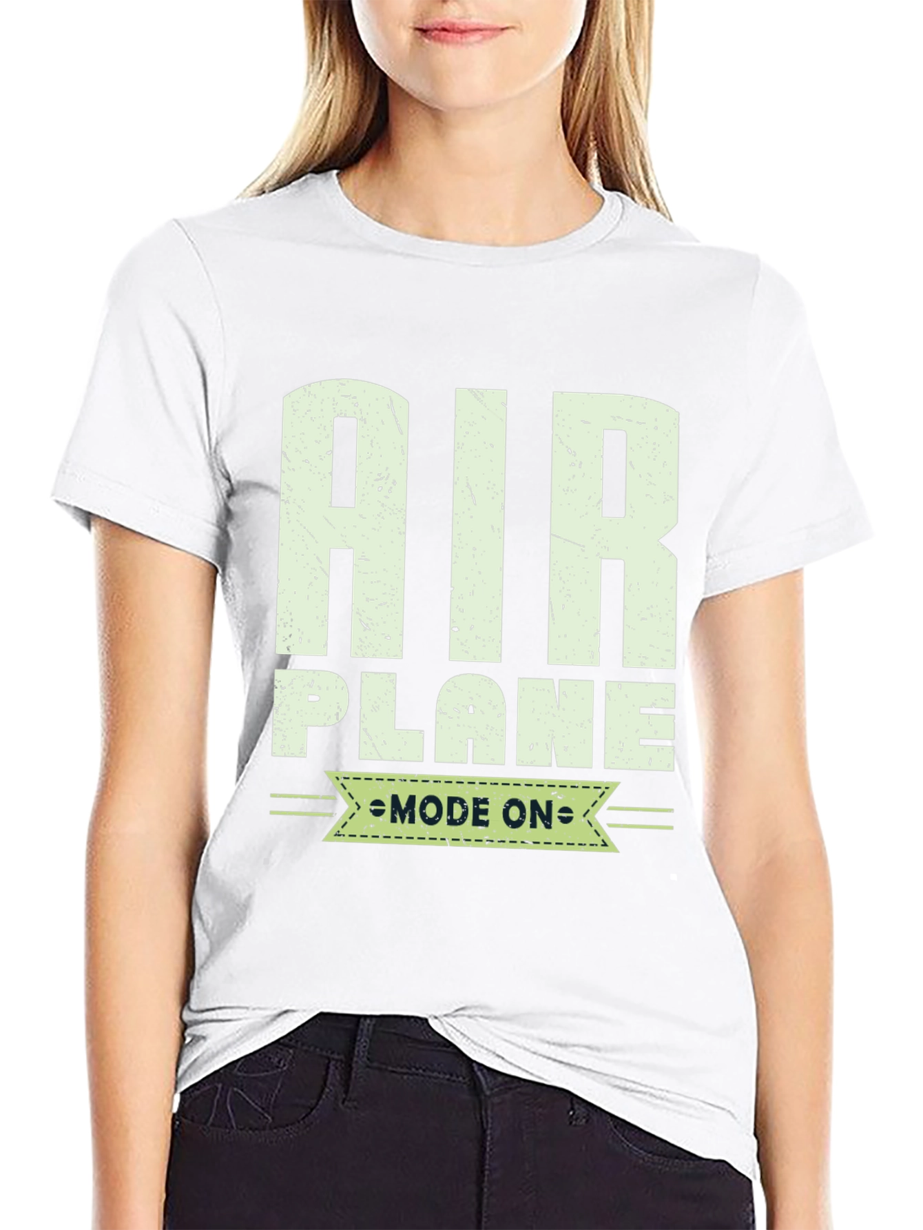 Airplane Mode On T-Shirt - Aviation Enthusiast Tee