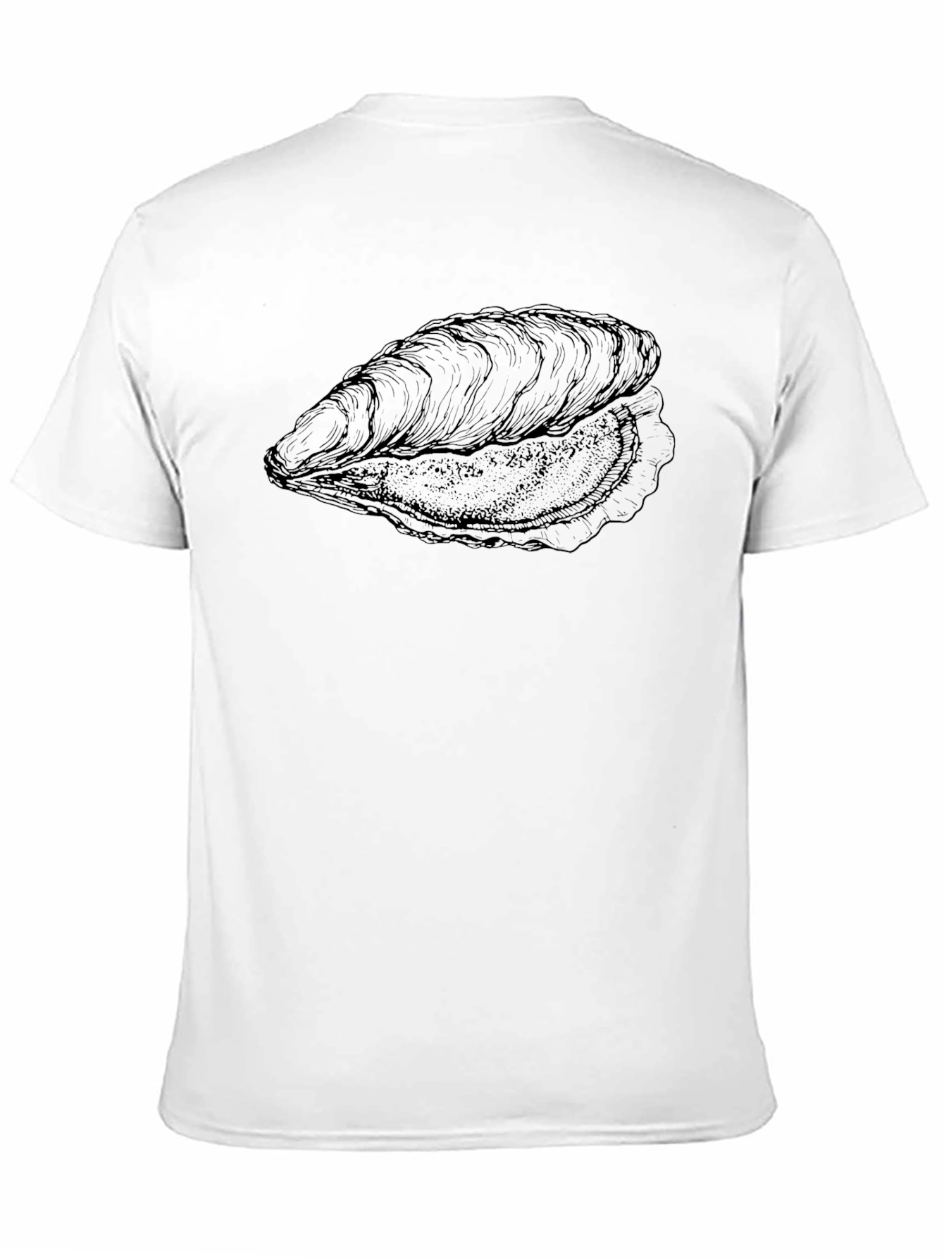 Oyster Graphic Tee - Casual Comfort