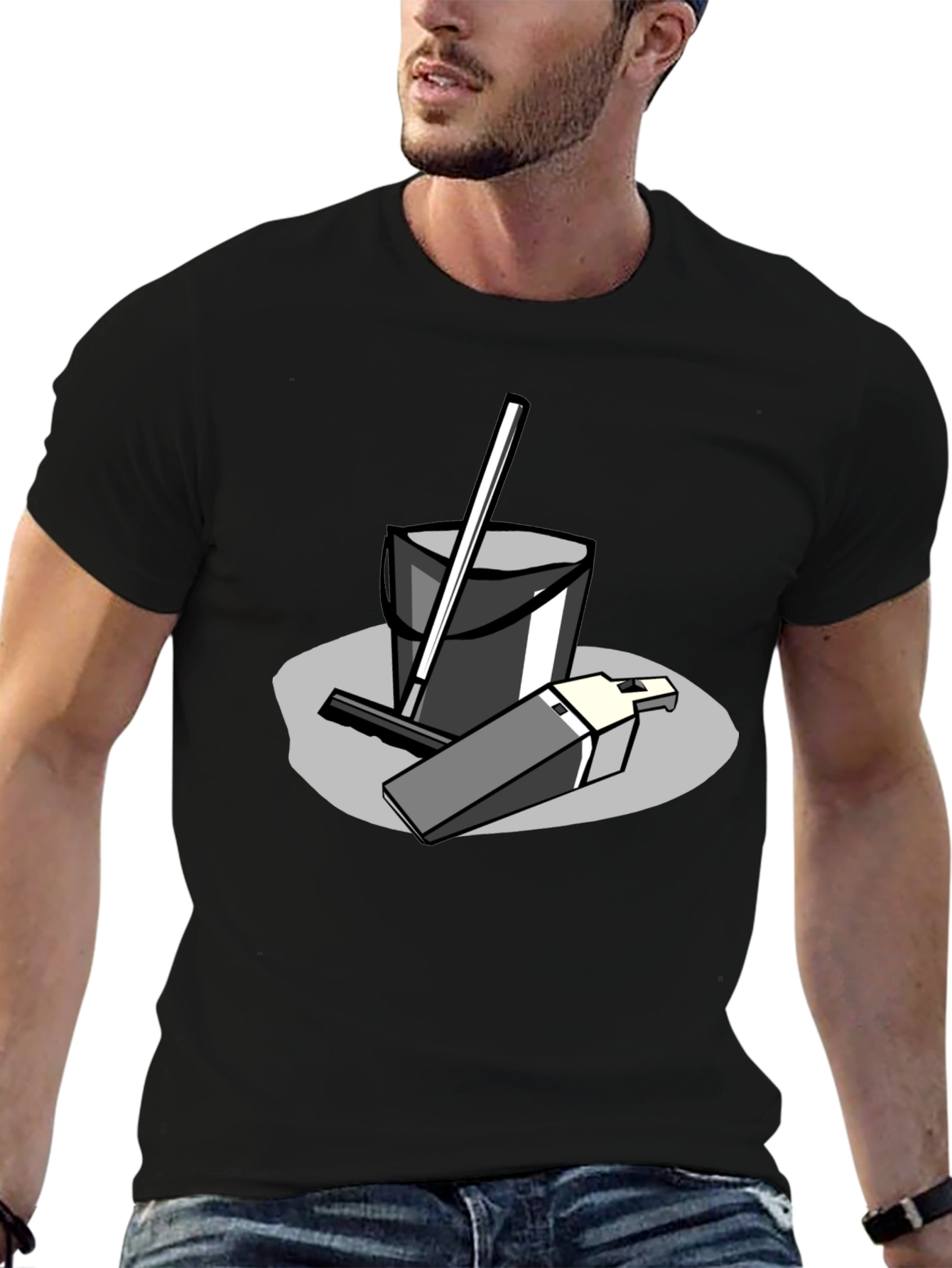 Janitor Supplies Graphic T-Shirt