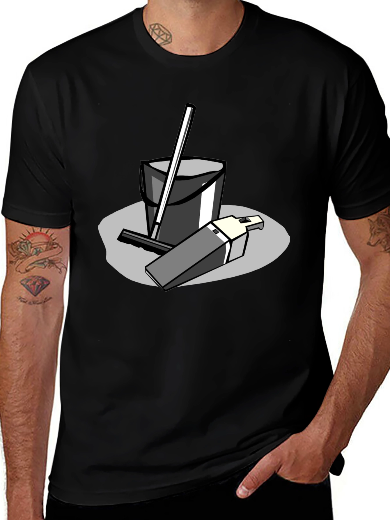 Janitor Supplies Graphic T-Shirt