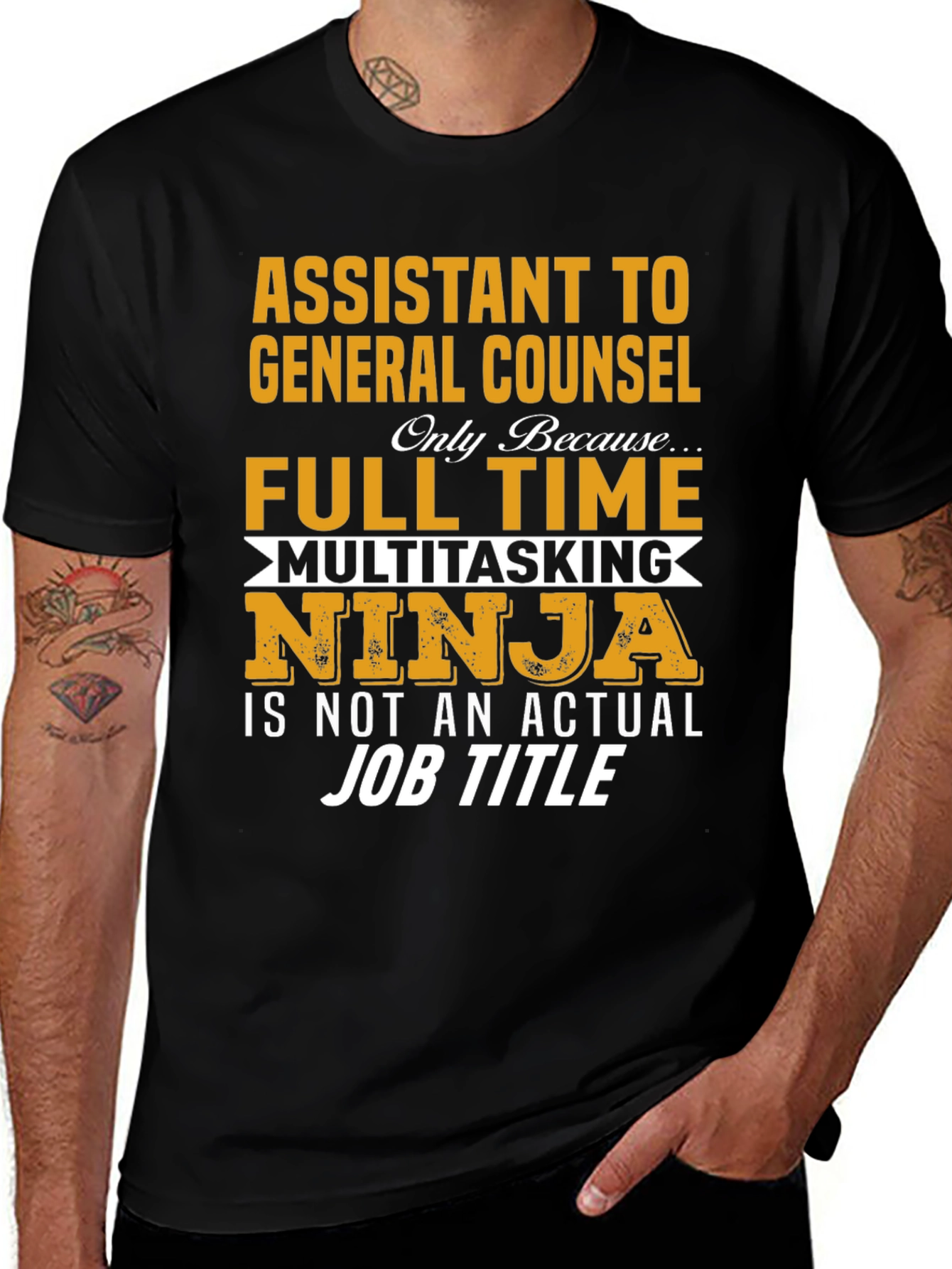 Assistant to General Counsel Multitasking Ninja T-Shirt