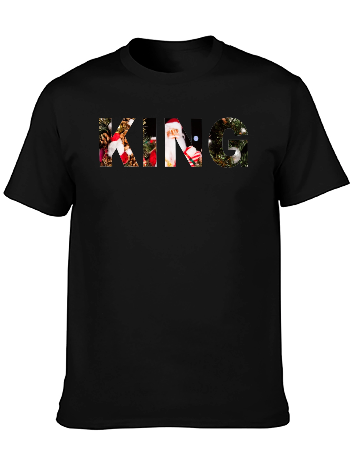 Festive KING Christmas Graphic Tee