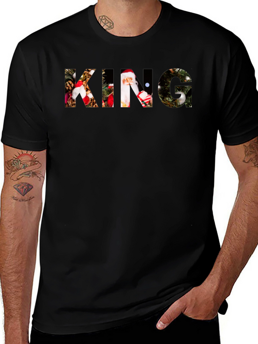 Festive KING Christmas Graphic Tee