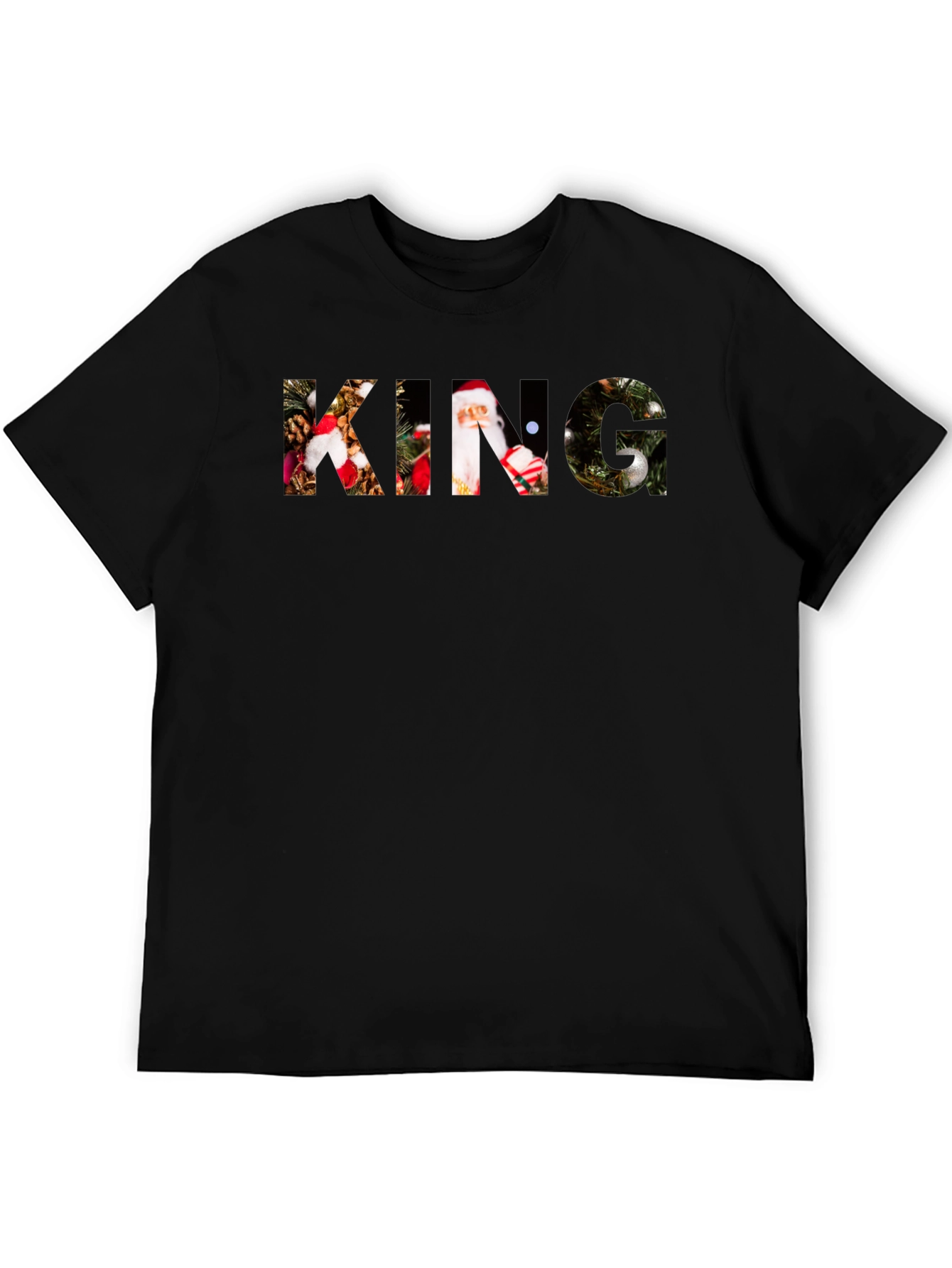 Festive KING Christmas Graphic Tee