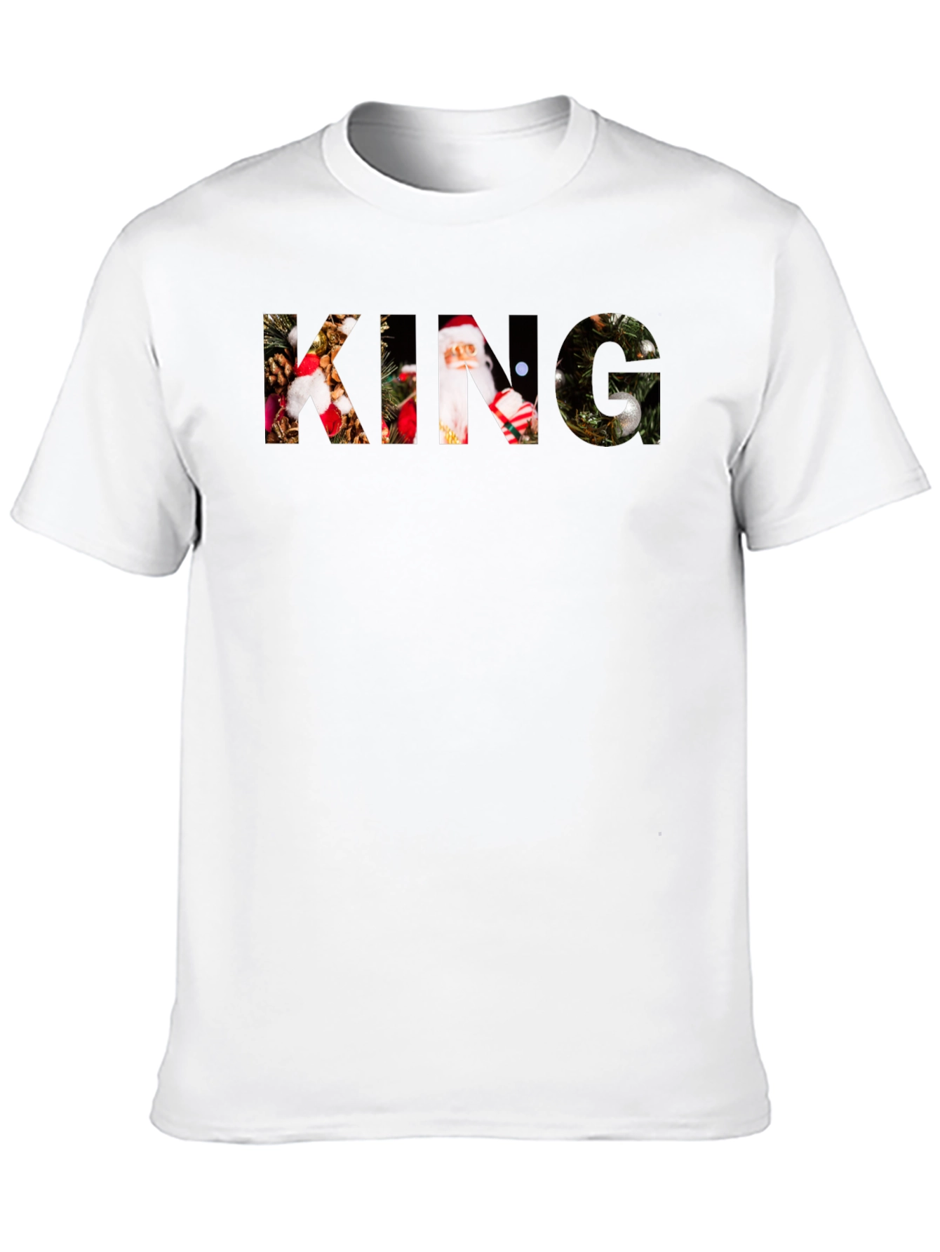 Festive KING Christmas Graphic Tee