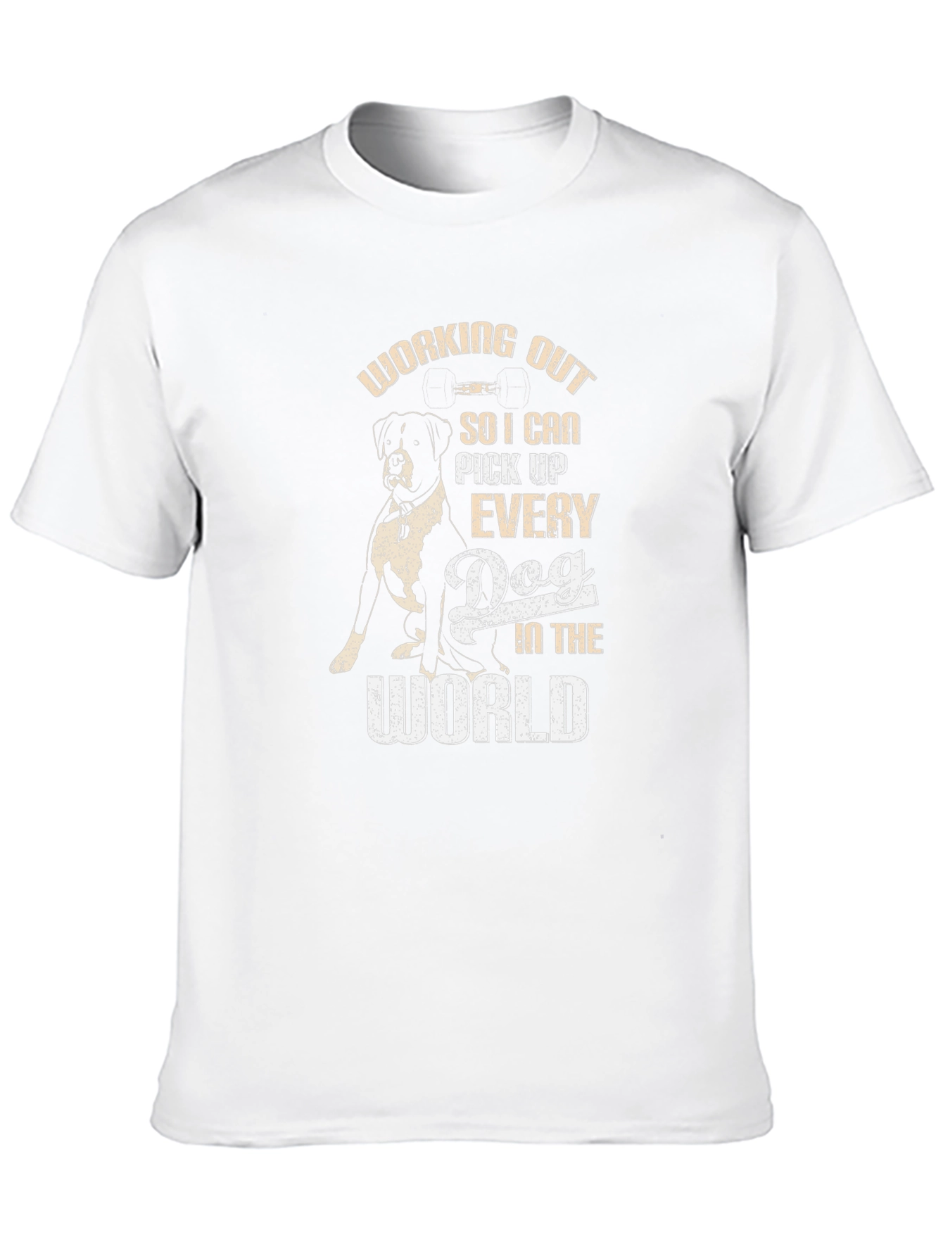 Dog Lover Workout T-Shirt