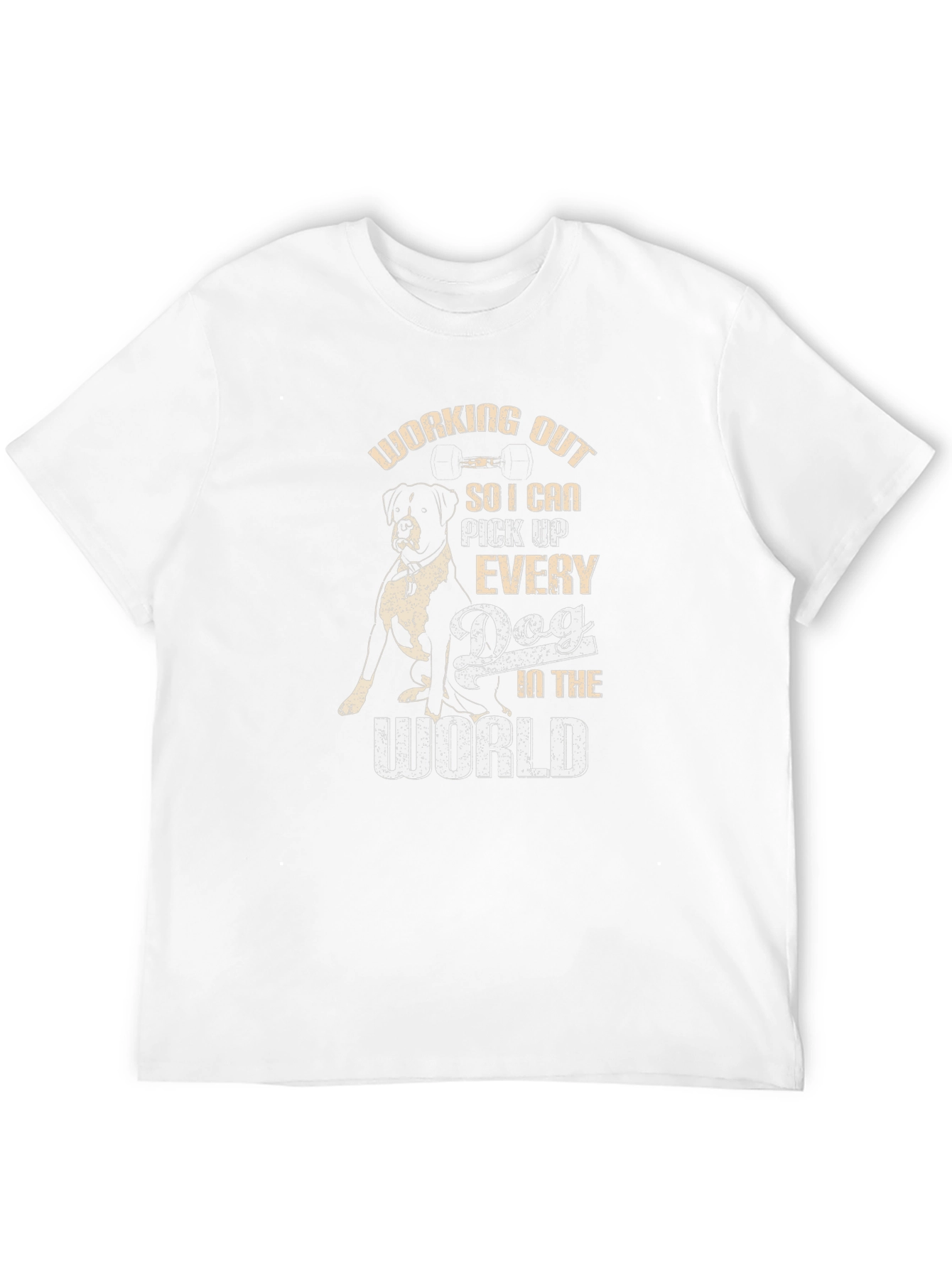 Dog Lover Workout T-Shirt
