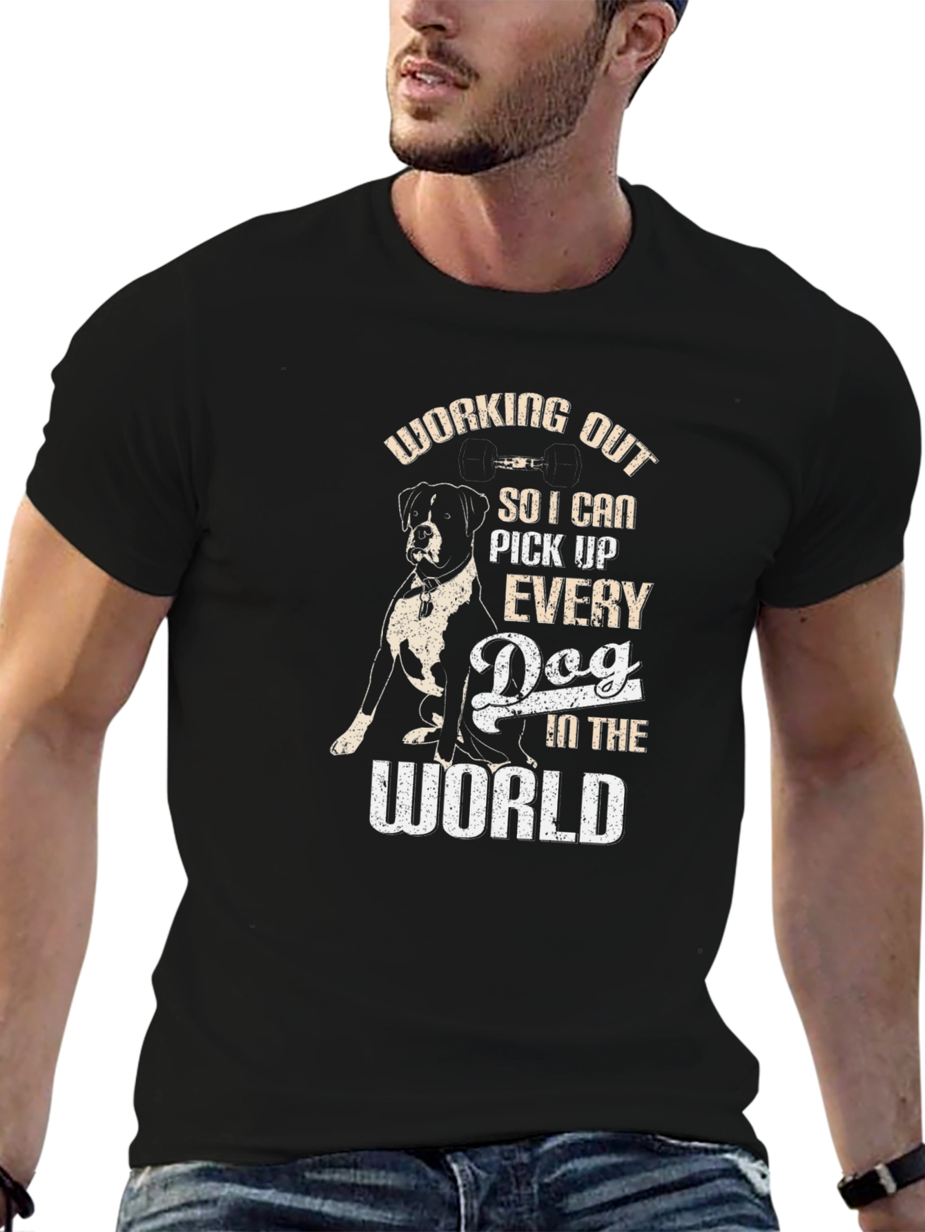 Dog Lover Workout T-Shirt