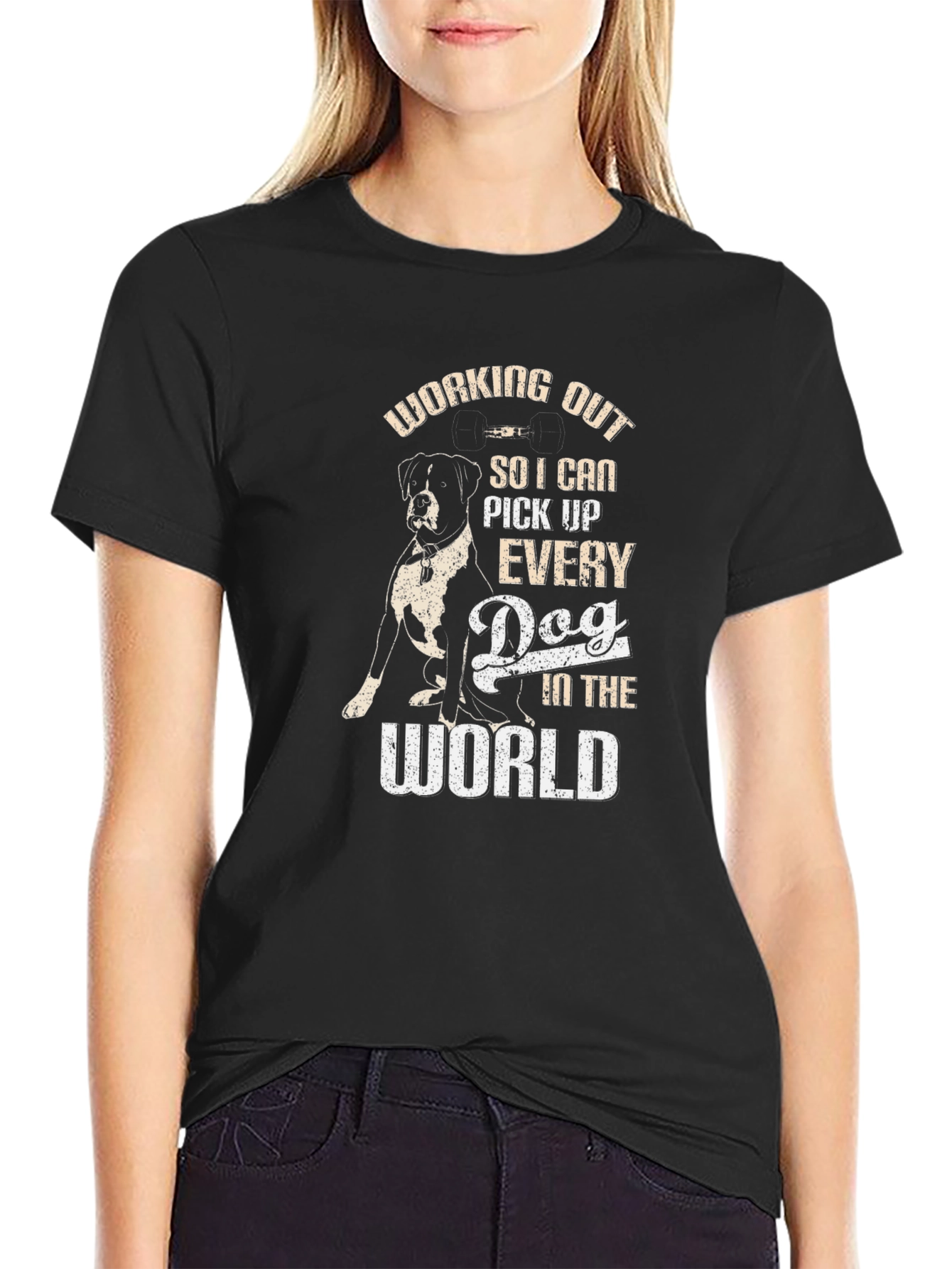 Dog Lover Workout T-Shirt