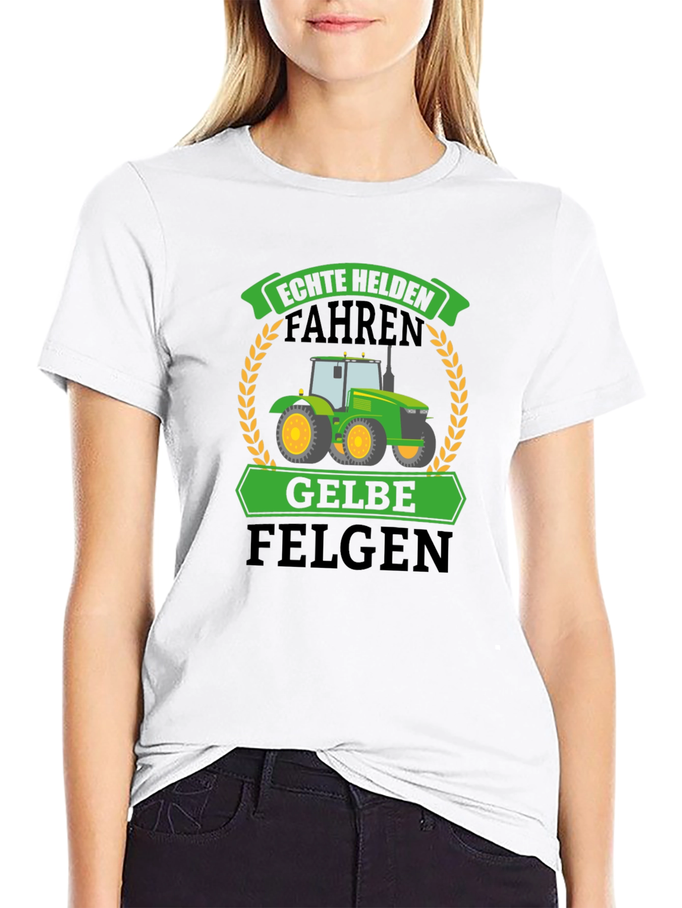 Echte Helden T-Shirt - Tractor Design