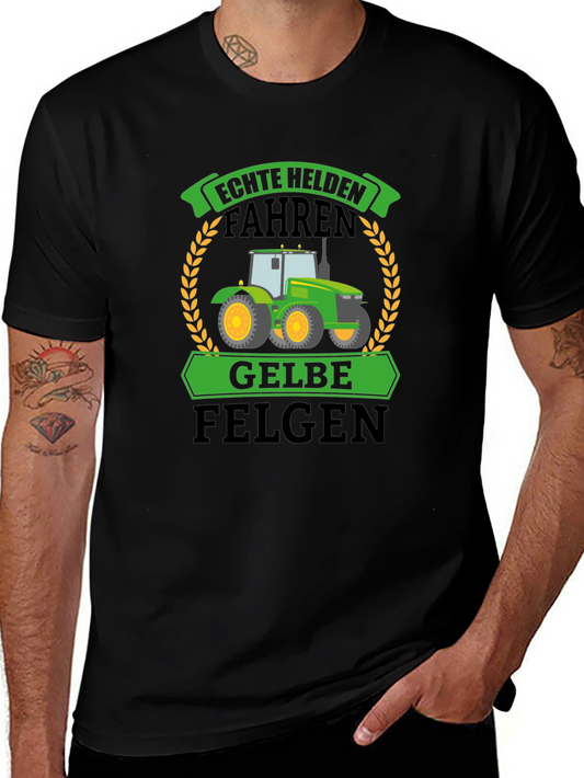 Echte Helden T-Shirt - Tractor Design