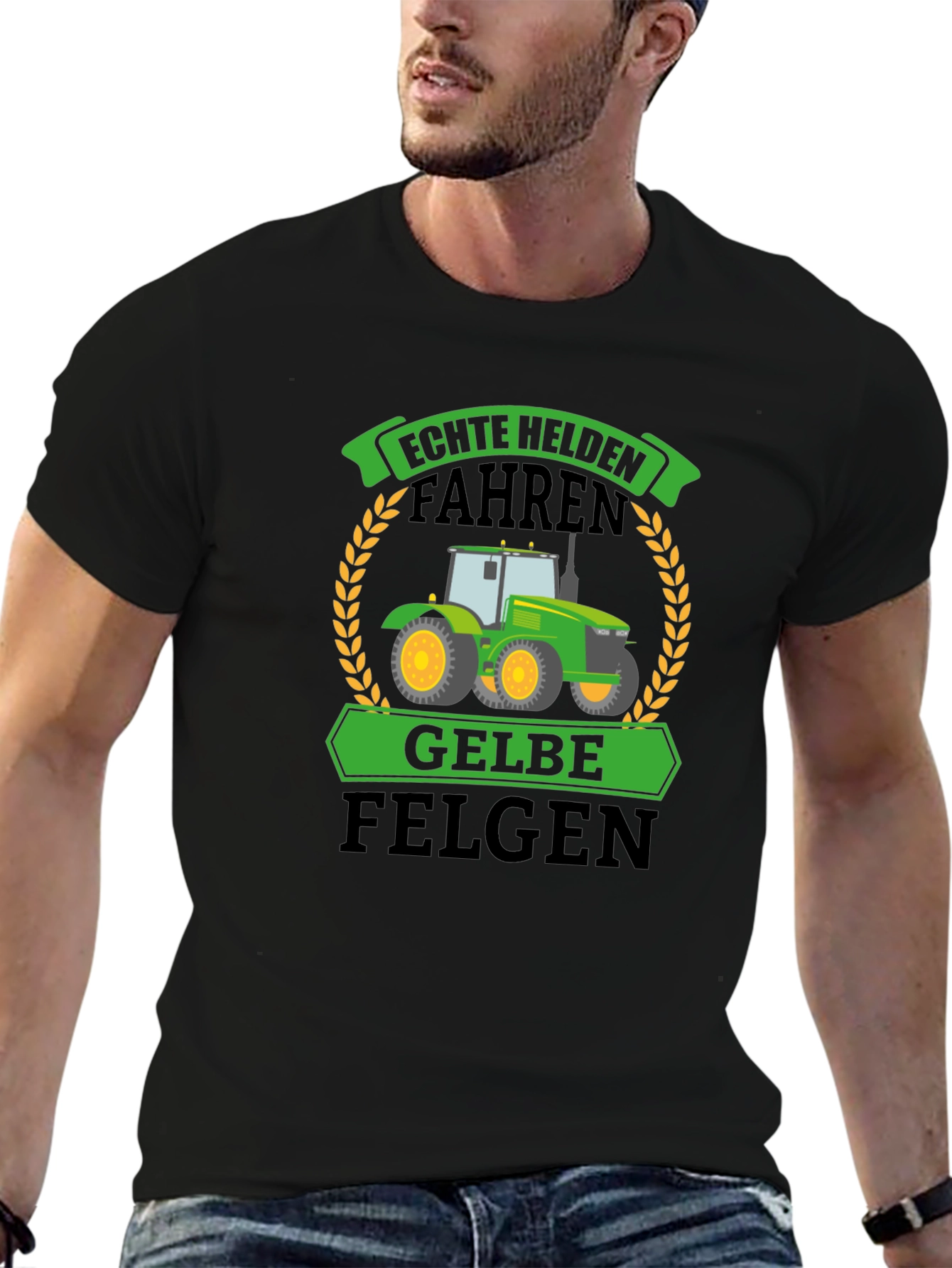 Echte Helden T-Shirt - Tractor Design
