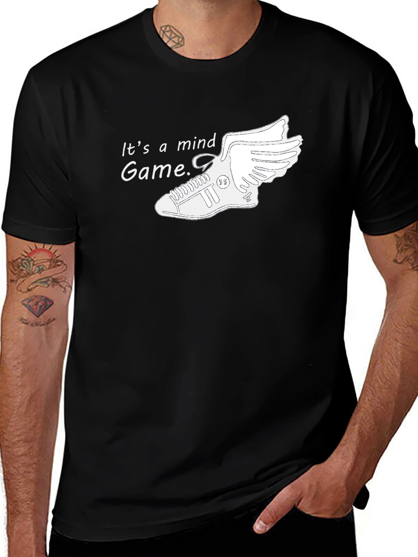 Mind Game Graphic Tee - Fly High in Style!