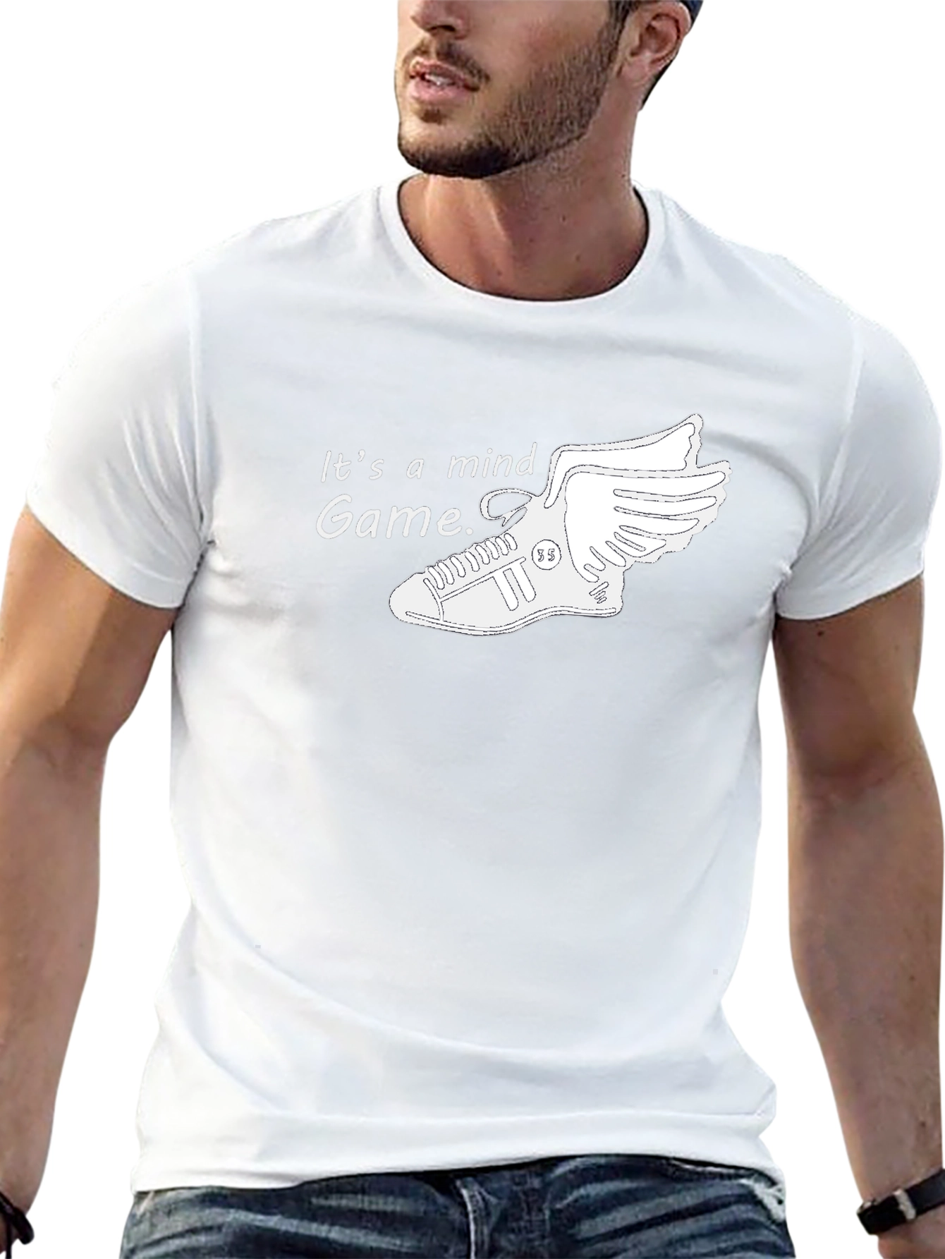 Mind Game Graphic Tee - Fly High in Style!