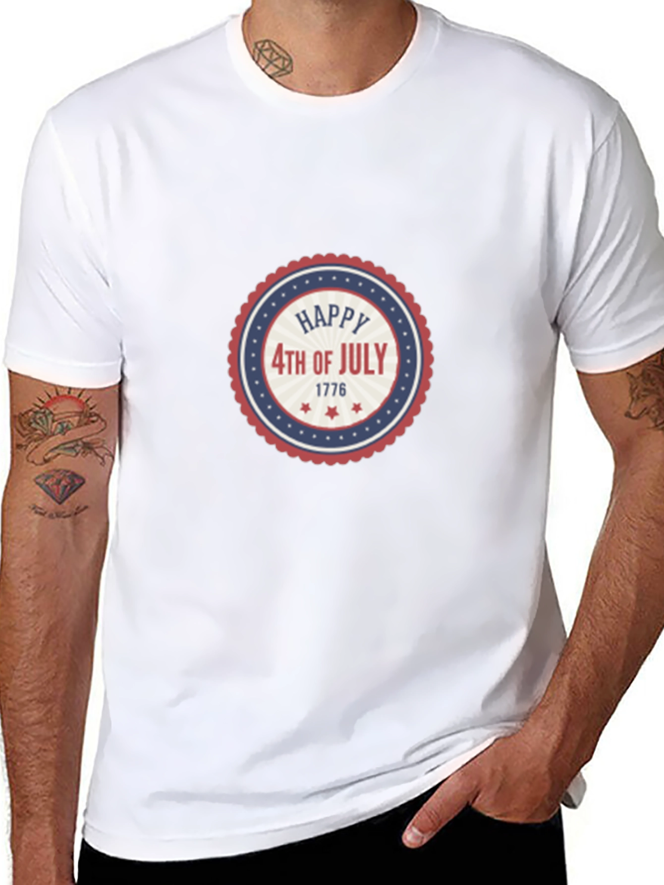 Happy 4th of July Graphic T-Shirt