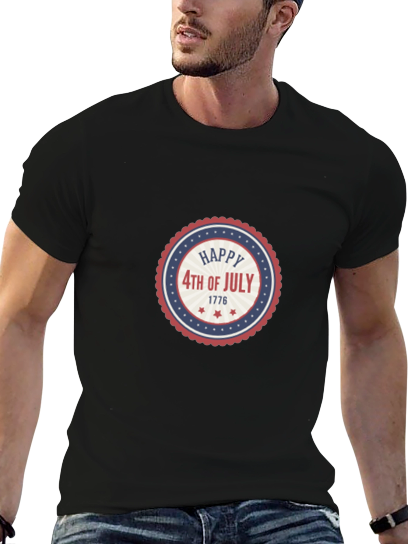 Happy 4th of July Graphic T-Shirt