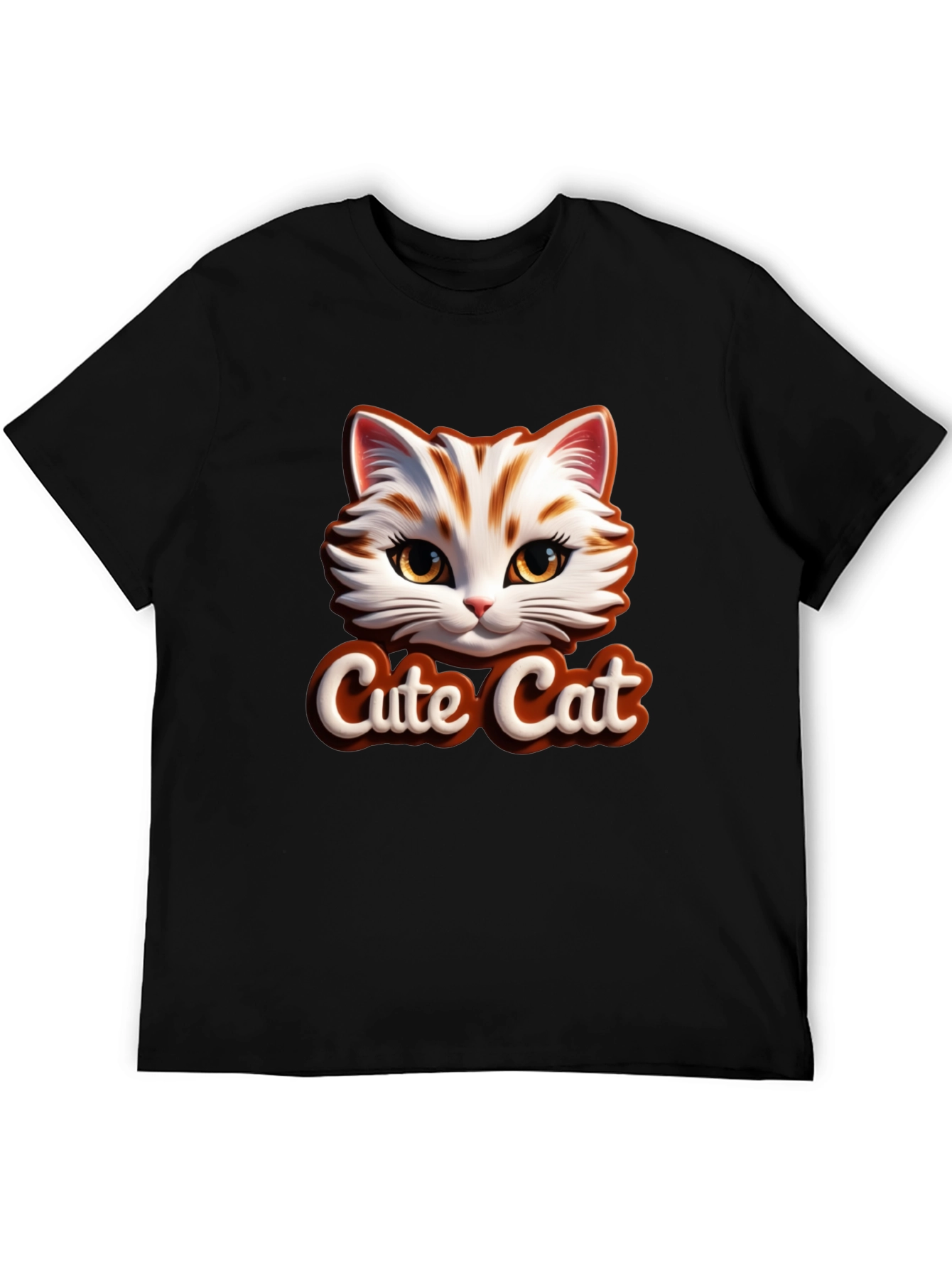Cute Cat Graphic T-Shirt - Stylish & Comfortable