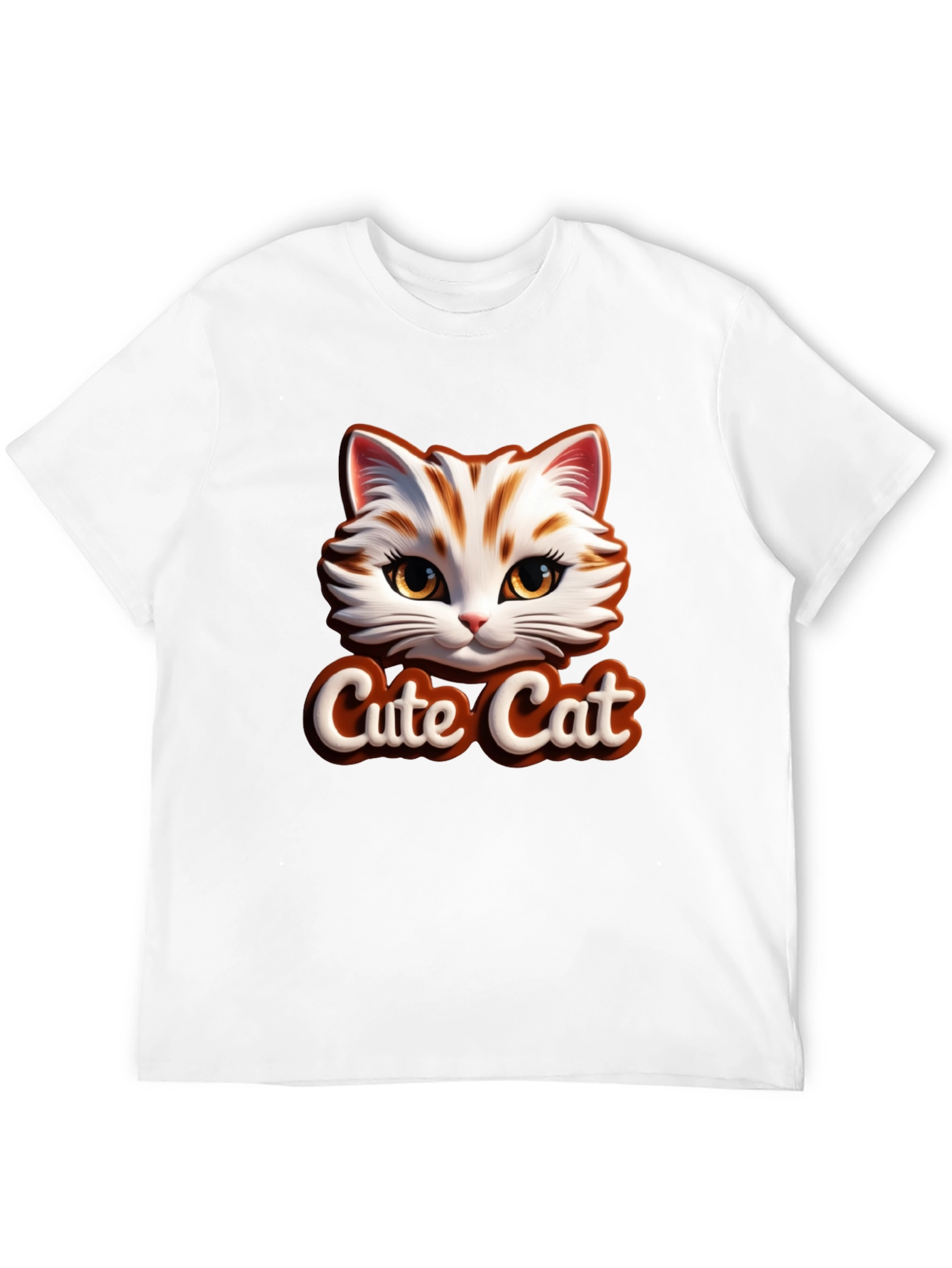 Cute Cat Graphic T-Shirt - Stylish & Comfortable