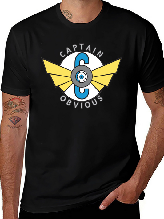 Captain Obvious T-Shirt - Funny & Stylish Design