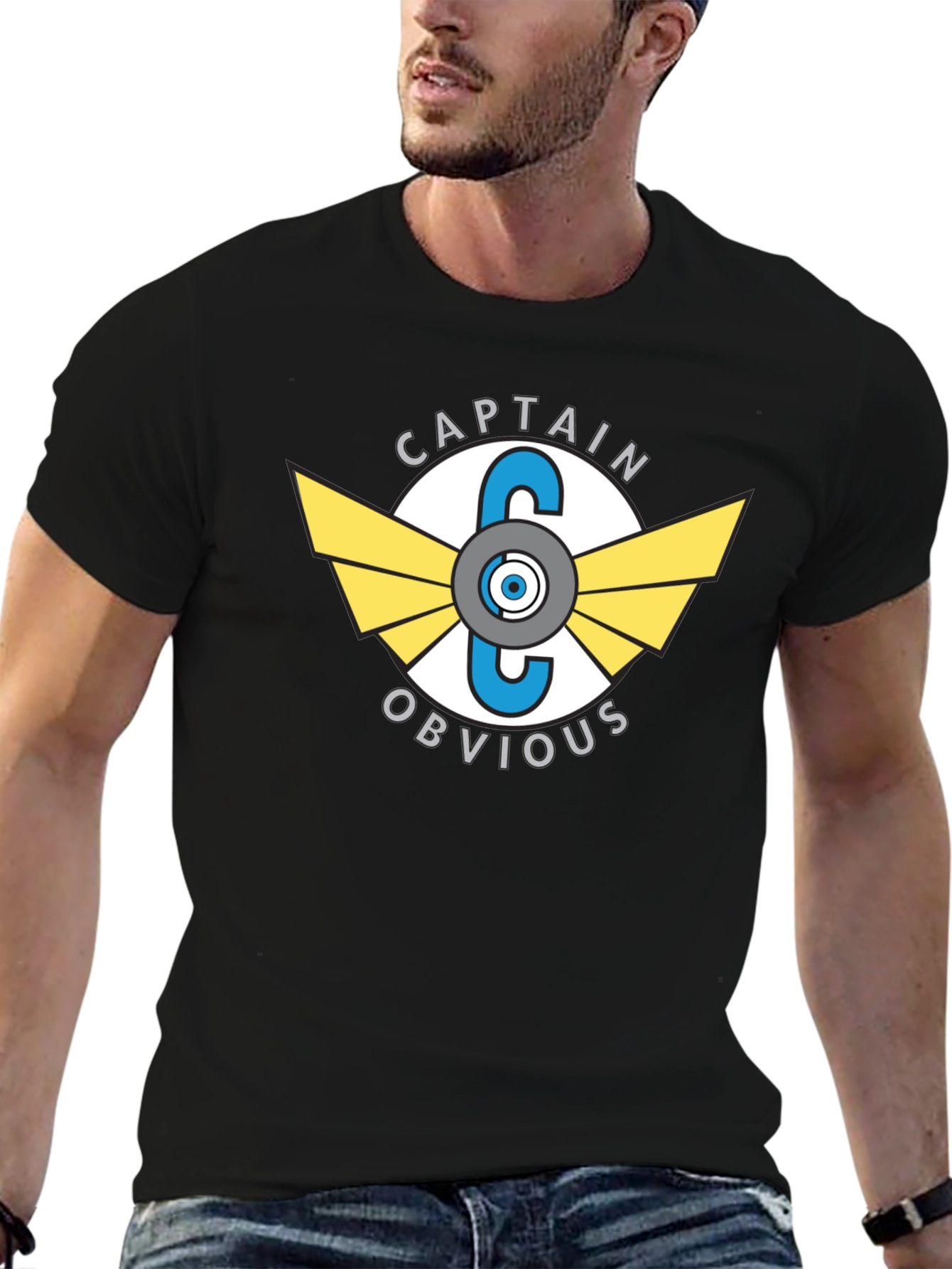 Captain Obvious T-Shirt - Funny & Stylish Design