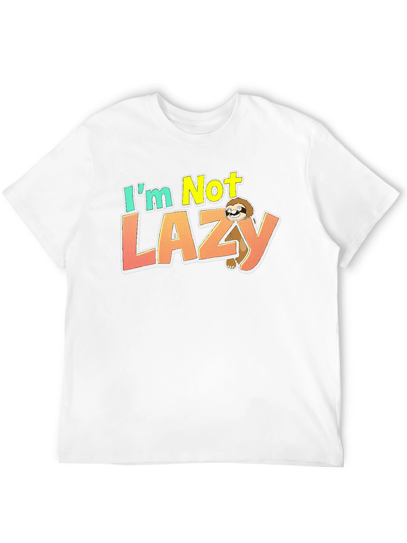 Im Not Lazy Sloth Graphic T-Shirt
