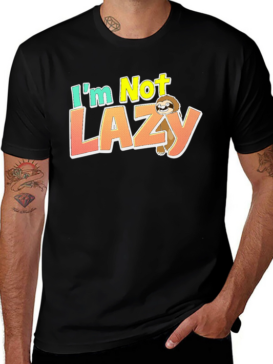 Im Not Lazy Sloth Graphic T-Shirt
