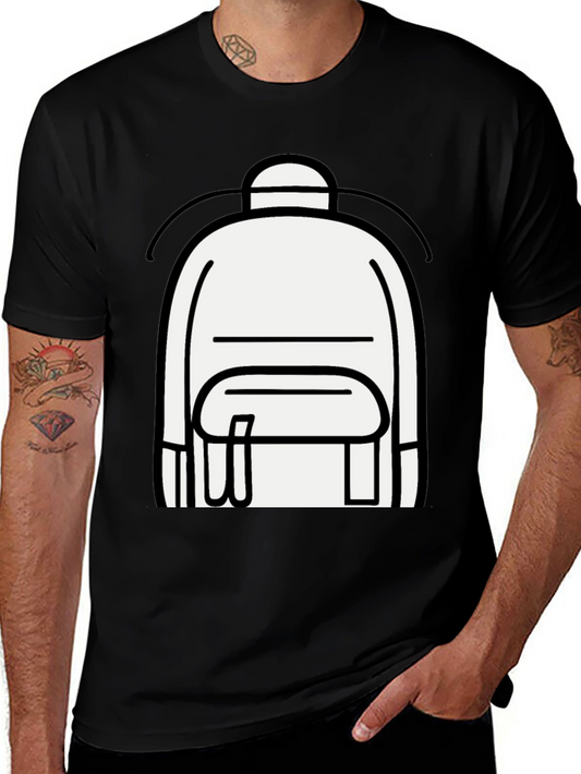 Graphic Backpack Tee - Bold Style Everyday Wear