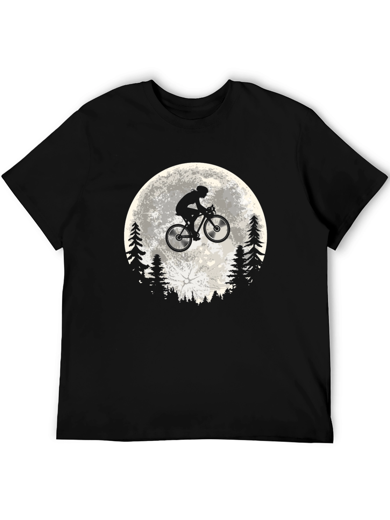 Moonlit Bike Ride Graphic Tee