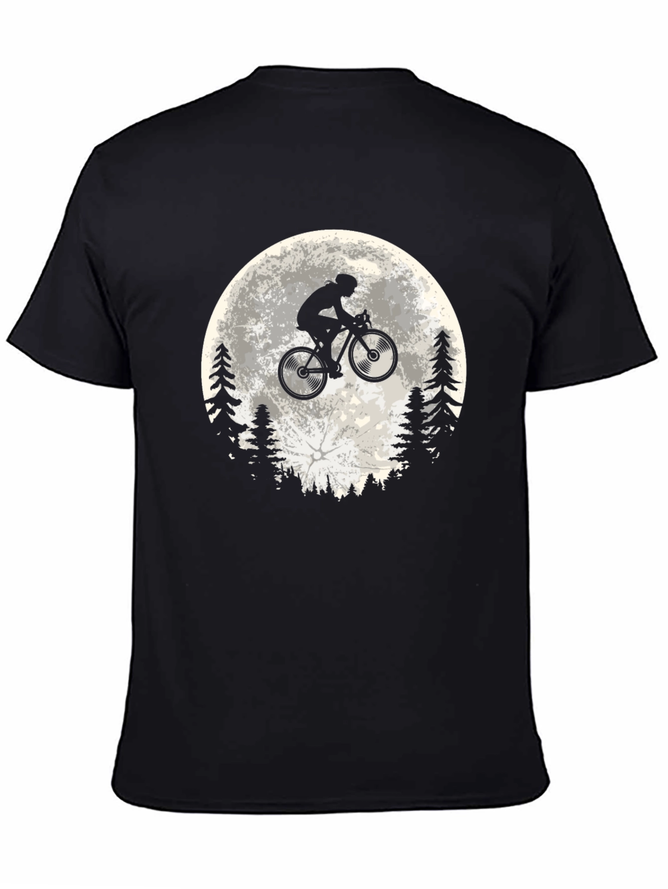 Moonlit Bike Ride Graphic Tee