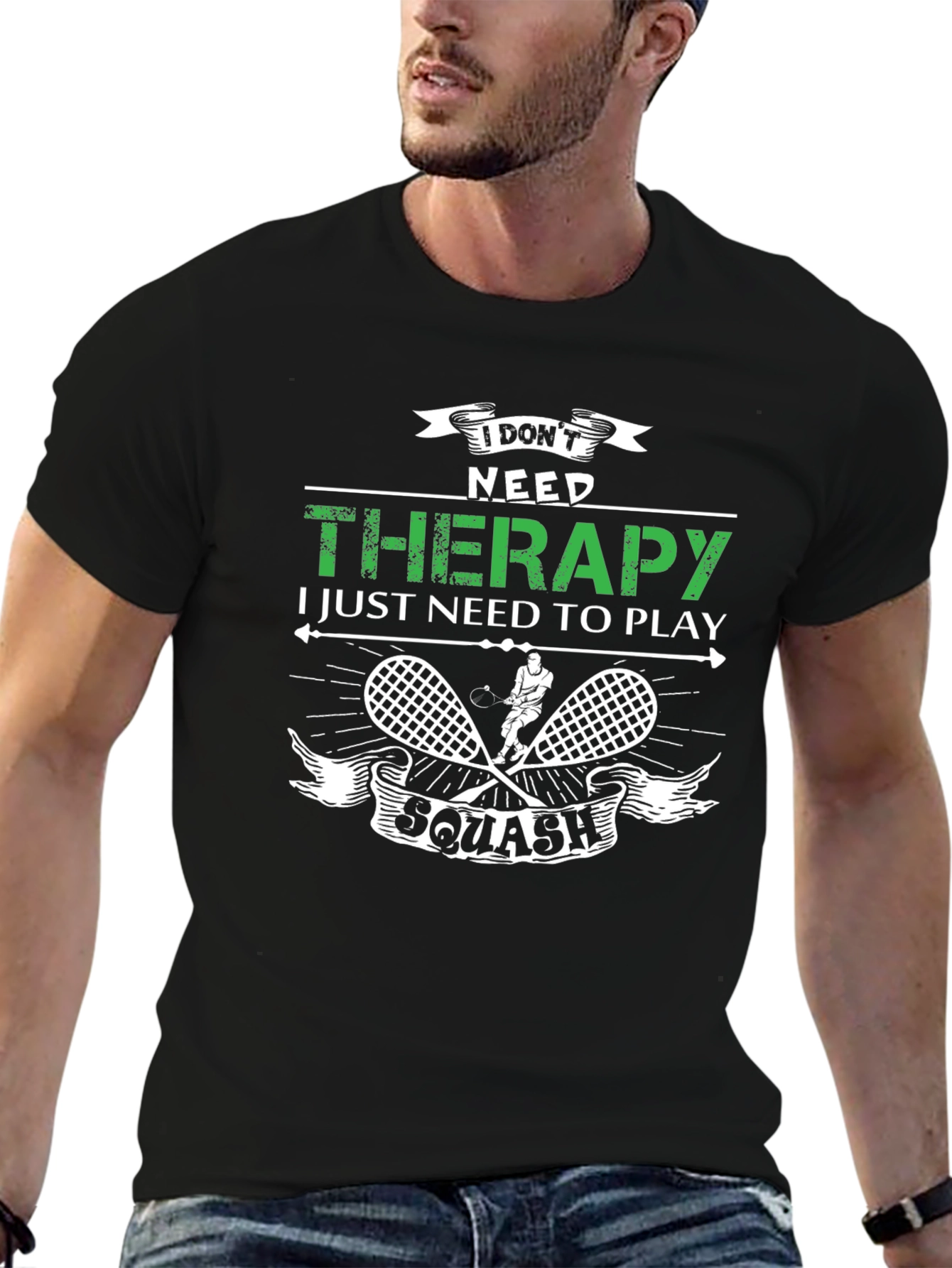 I Dont Need Therapy Squash T-Shirt