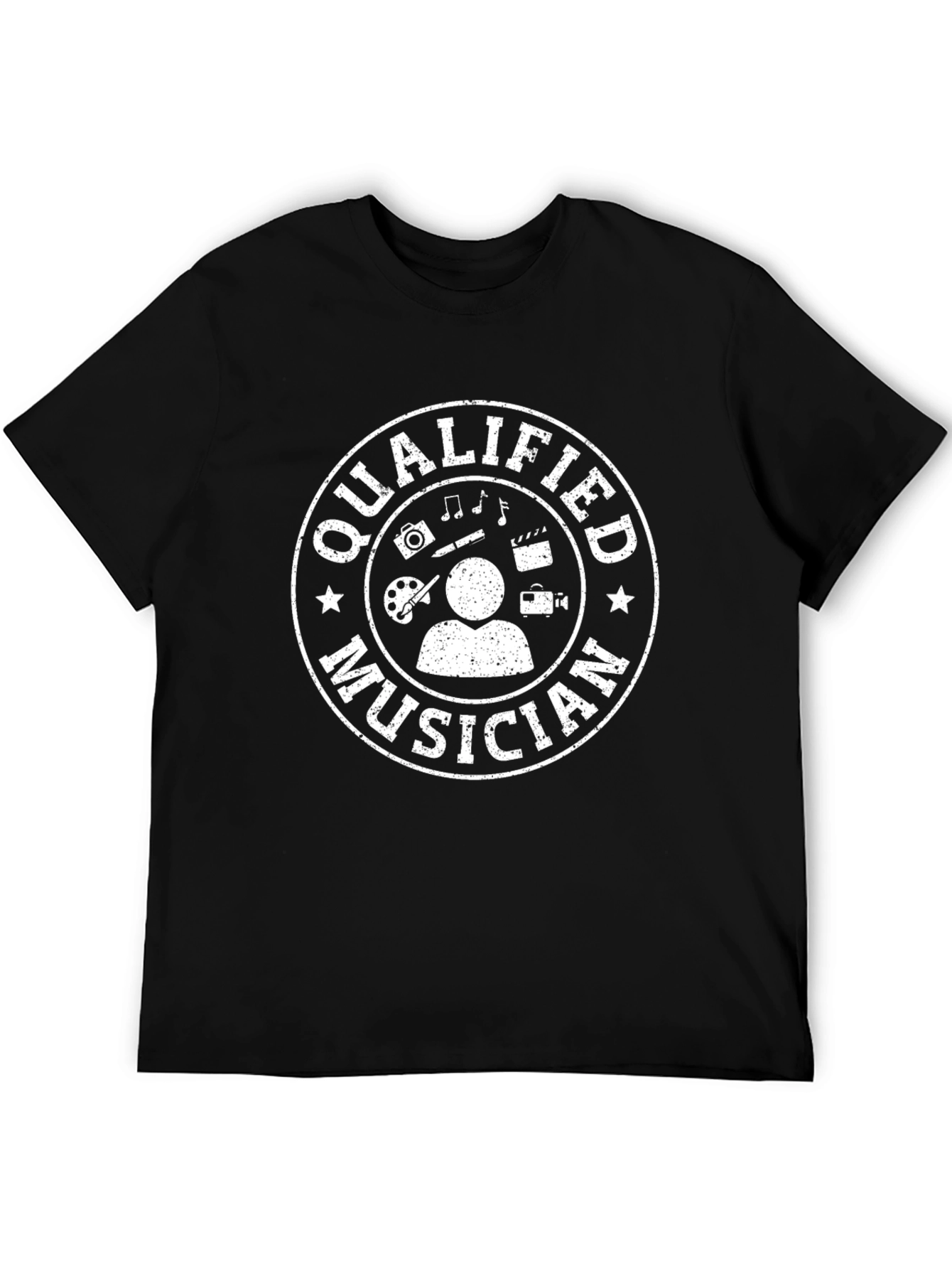 Qualified Musician Black T-Shirt