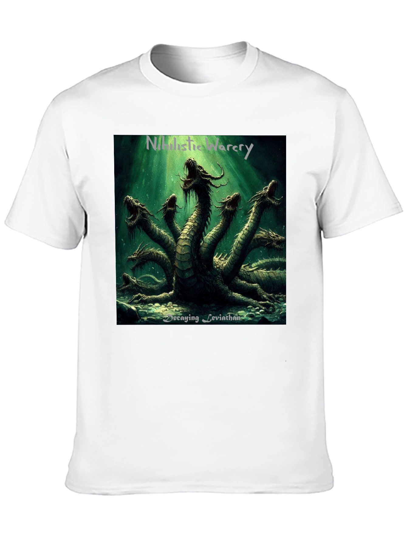 Leviathan Hydra Graphic Black T-Shirt