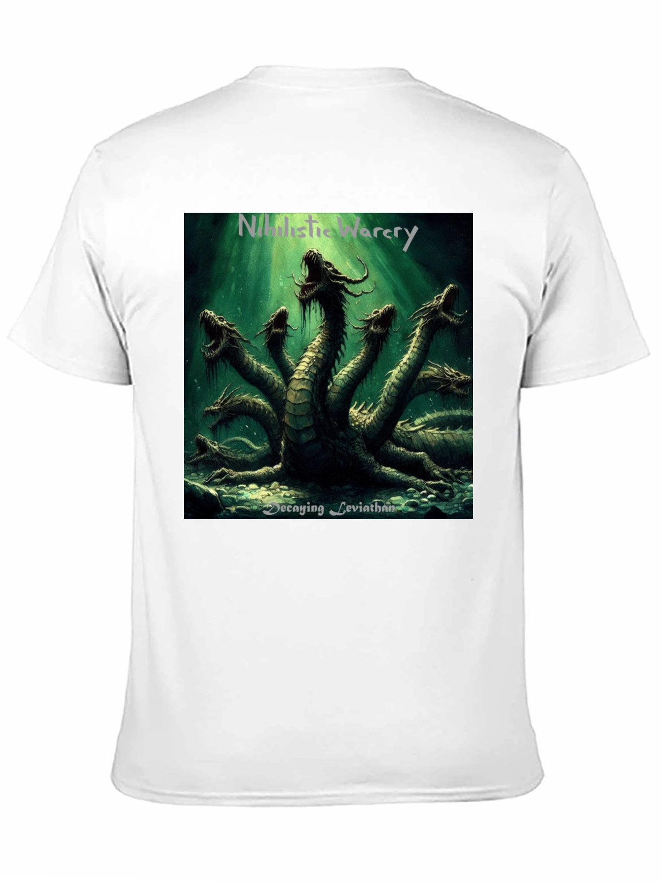 Leviathan Hydra Graphic Black T-Shirt