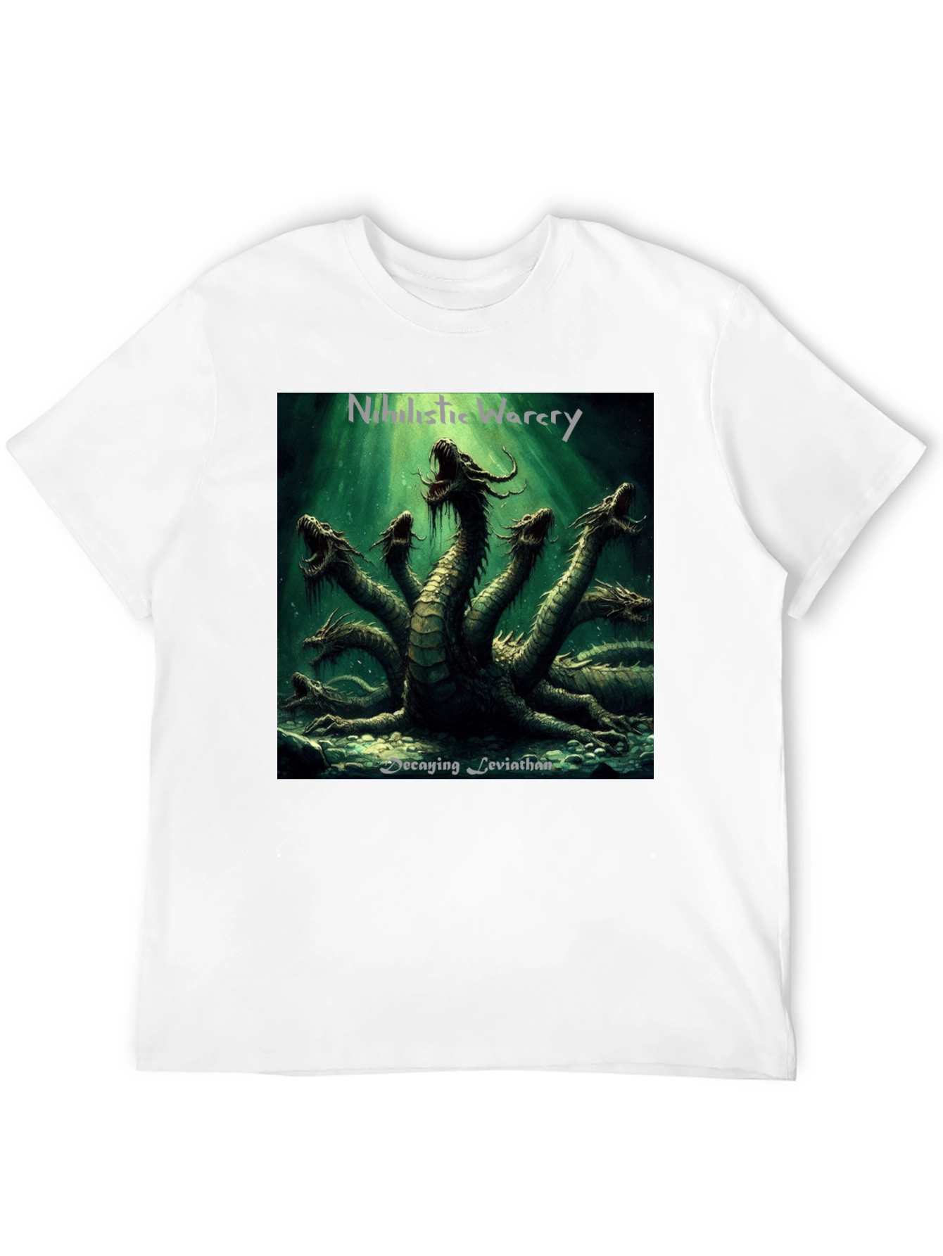 Leviathan Hydra Graphic Black T-Shirt